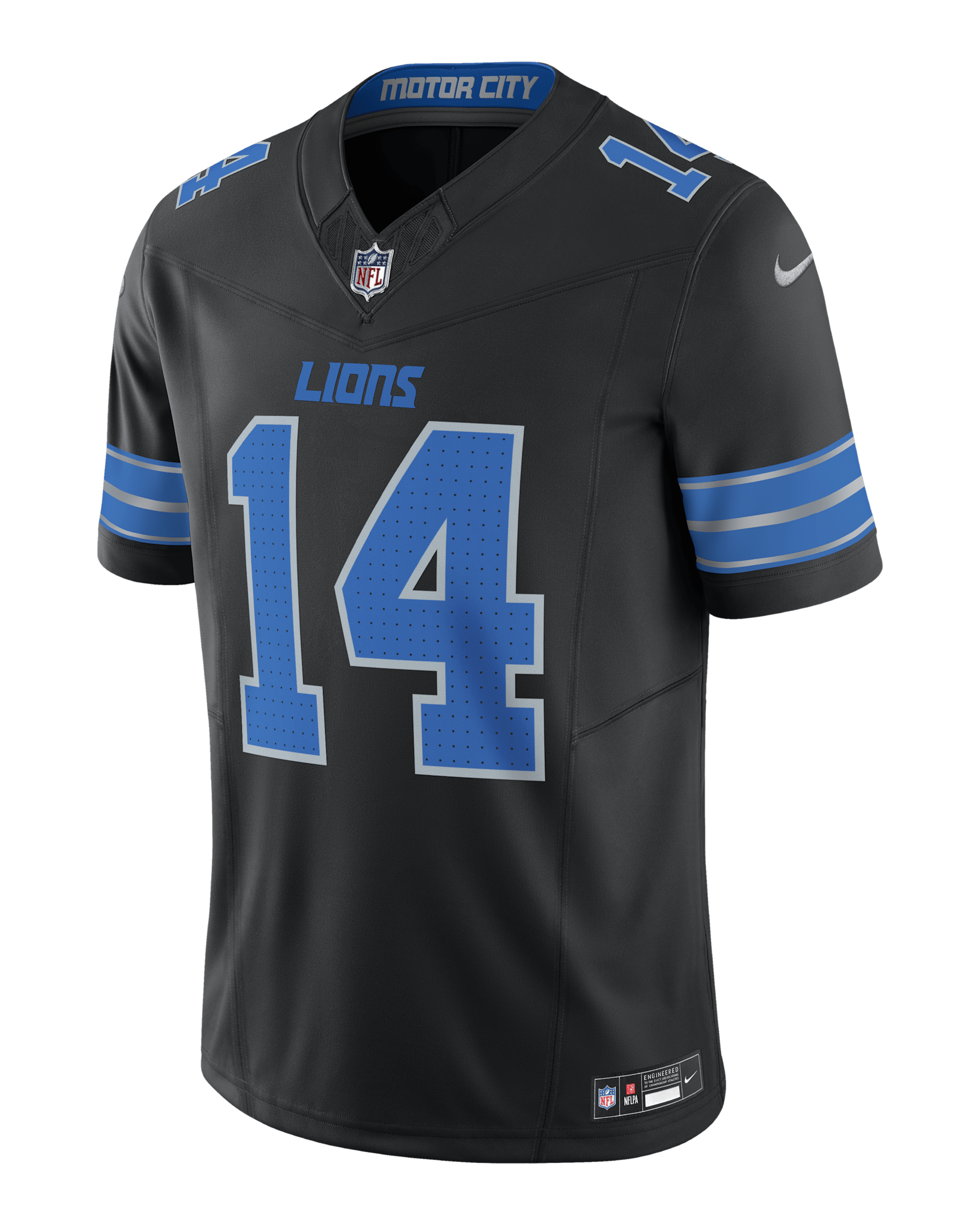 Amon-Ra St. Brown Detroit Lions Men's Nike Dri-FIT NFL Limited Football Jersey - Black