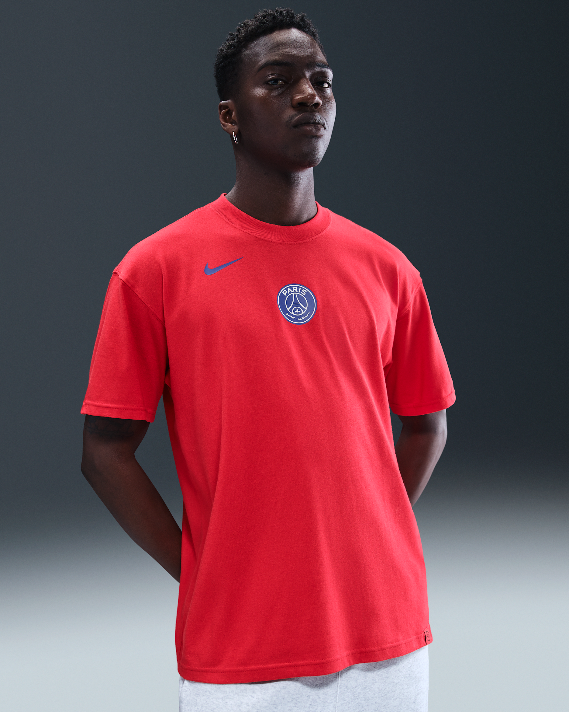 T-shirt Nike Football Total 90 Paris Saint-Germain pour homme - Global Red