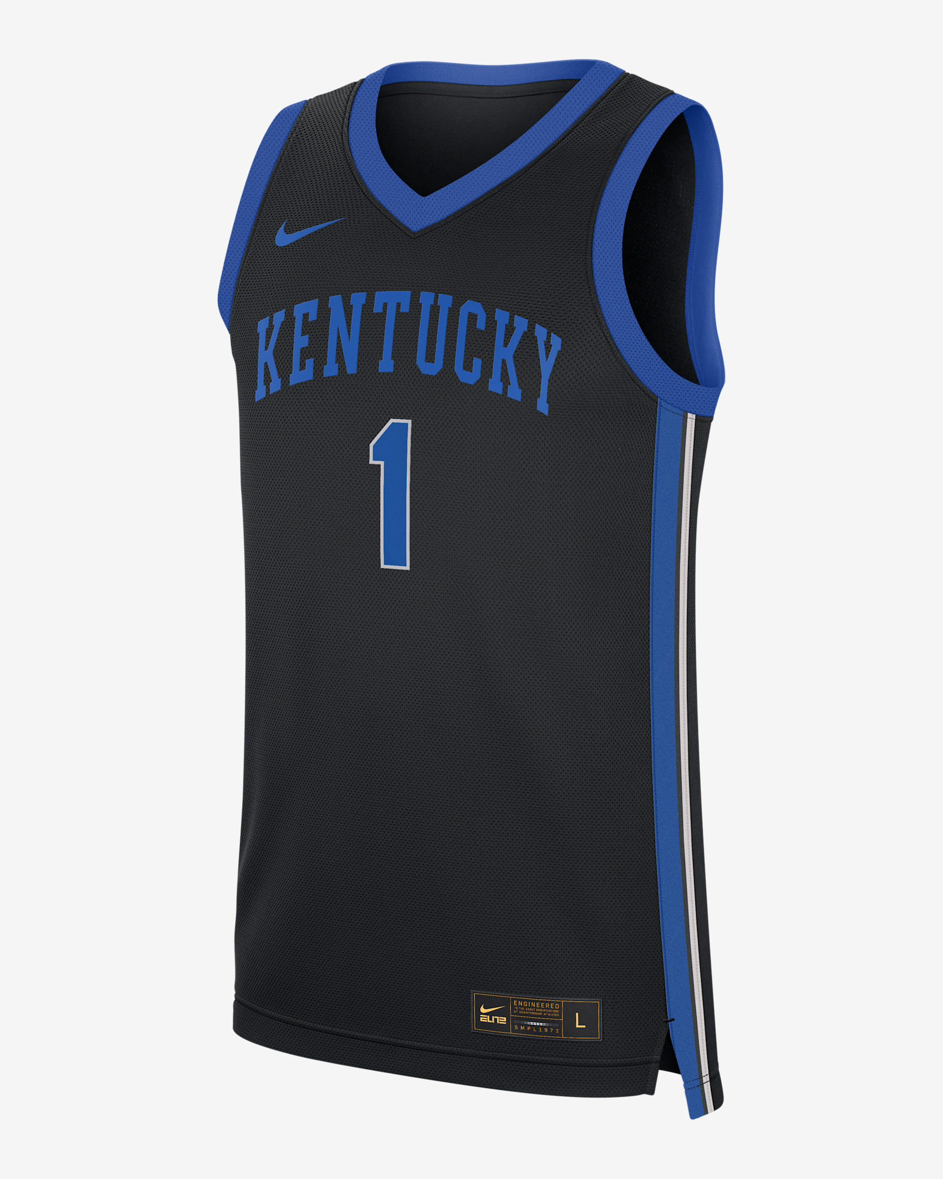 Kentucky Wildcats Replica Men's Nike College Basketball Jersey - Black