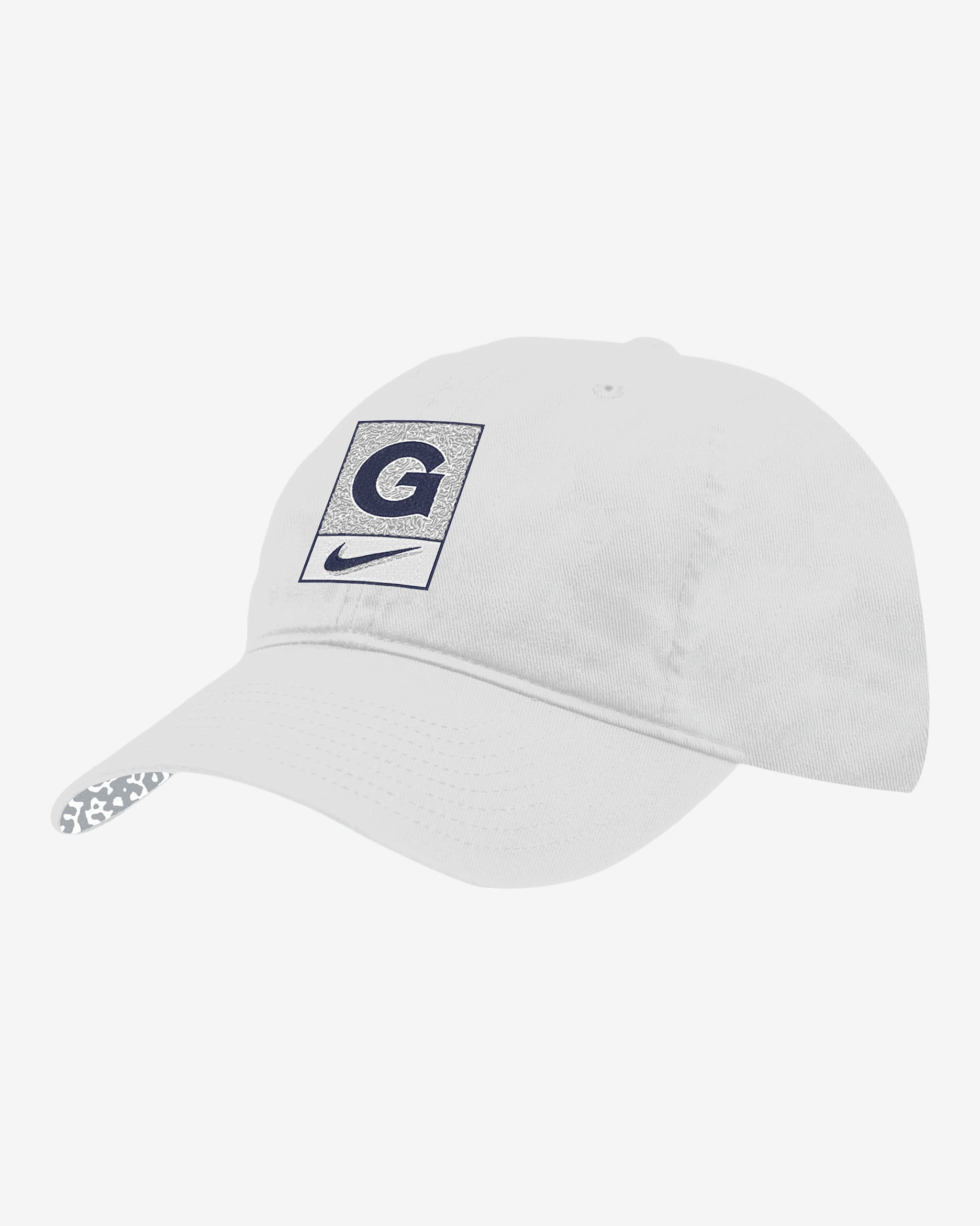 Georgetown Heritage86 Nike College Cap - White