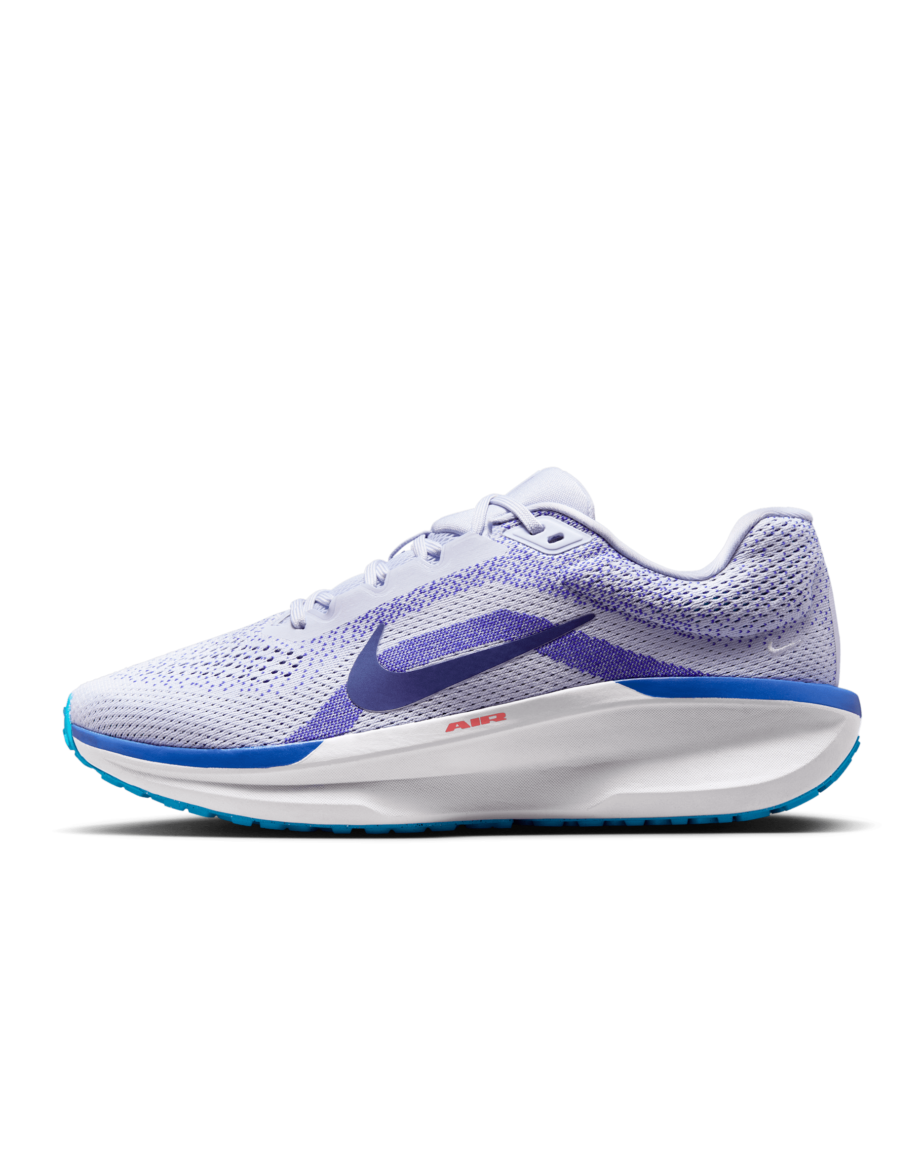 รองเท้าวิ่งโร้ดรันนิ่งผู้ชาย Nike Winflo 11 - Ghost/Football Grey/Deep Night/Blue Void