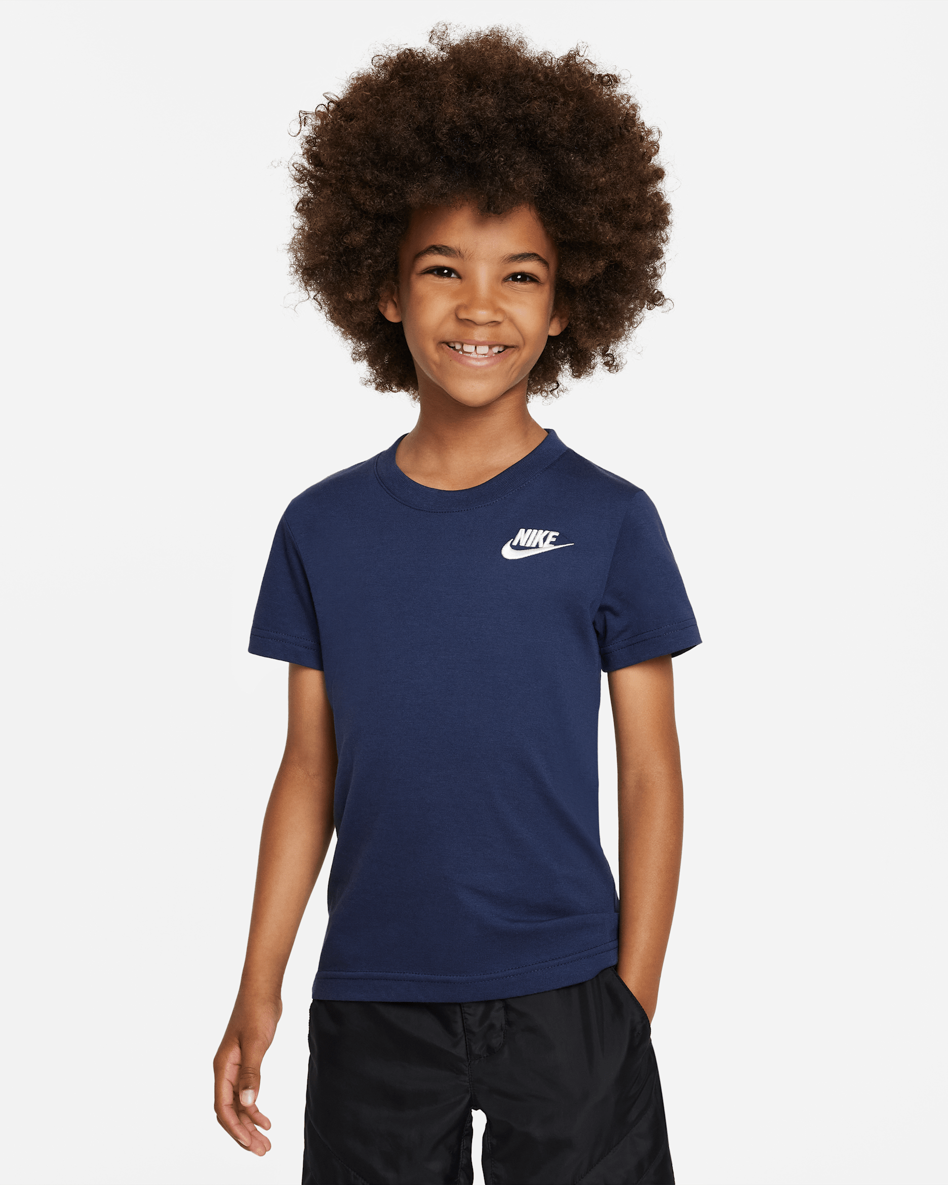 Nike Sportswear Little Kids' T-Shirt - Midnight Navy