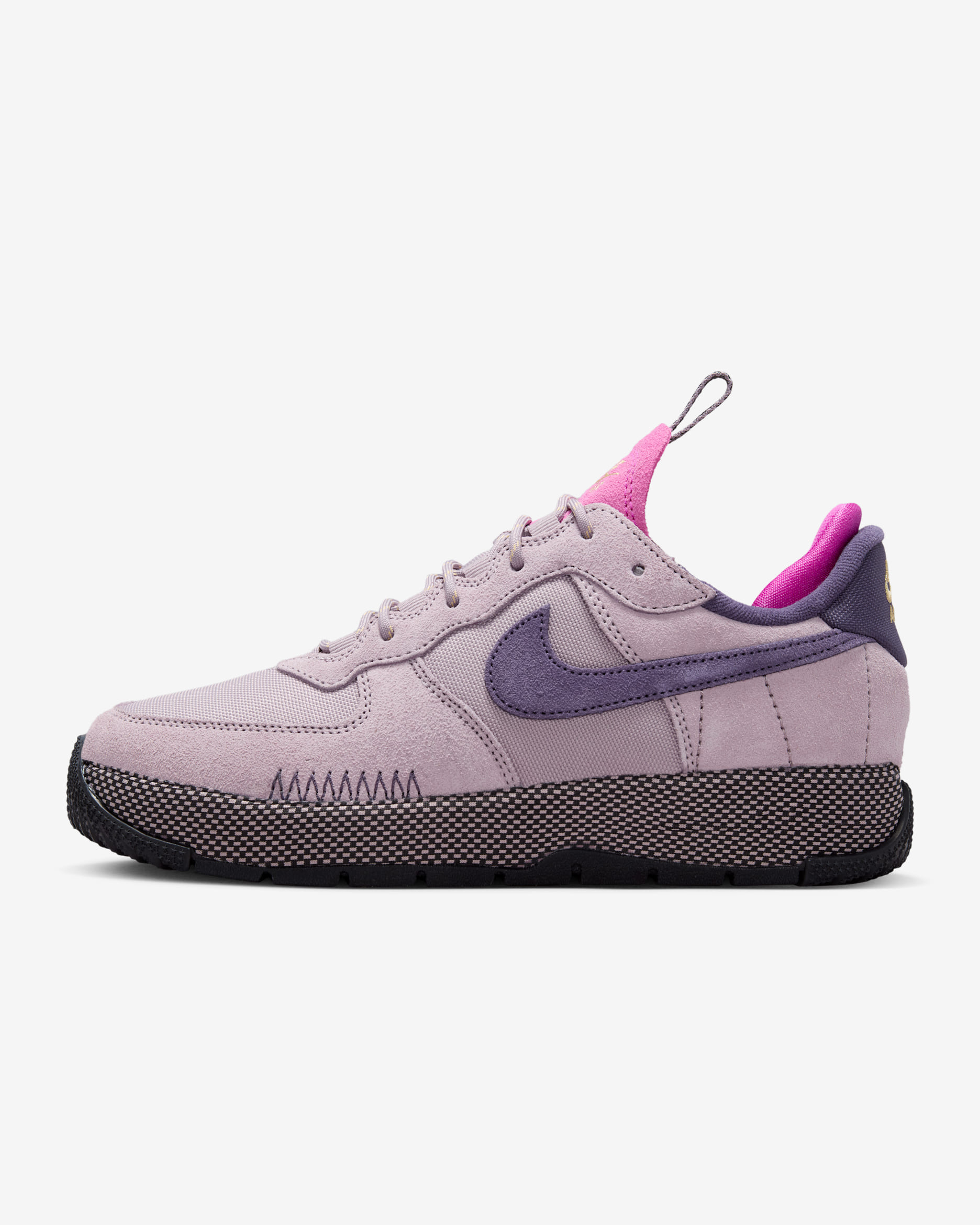 Nike Air Force 1 Wild Women's Shoes - Light Violet Ore/Hyper Magenta/Black/Dark Raisin