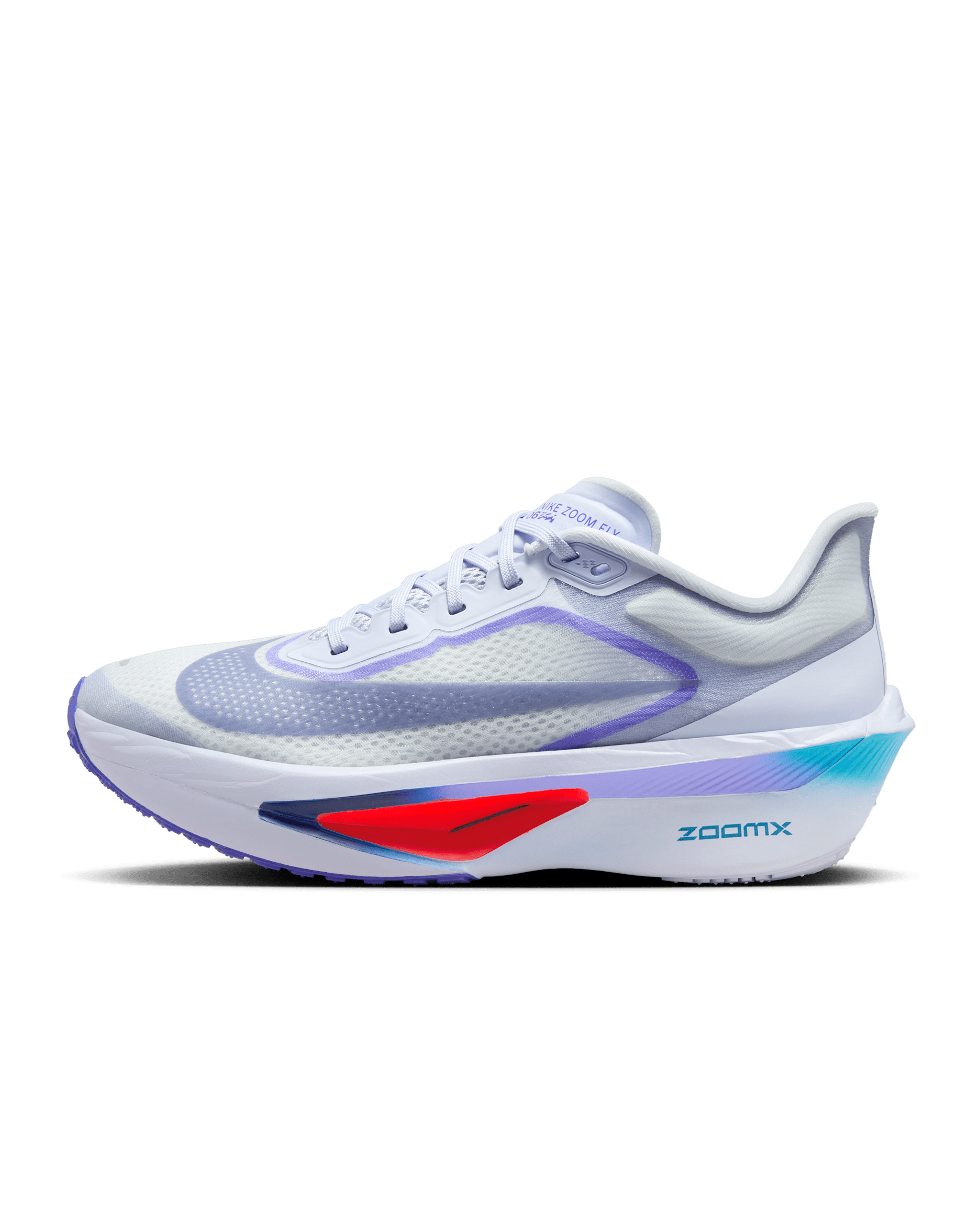 ナイキ ズーム フライ 6 ウィメンズ ロード レーシングシューズ - ゴースト/フットボールグレー/ブルーライトニング/ブルーボイド