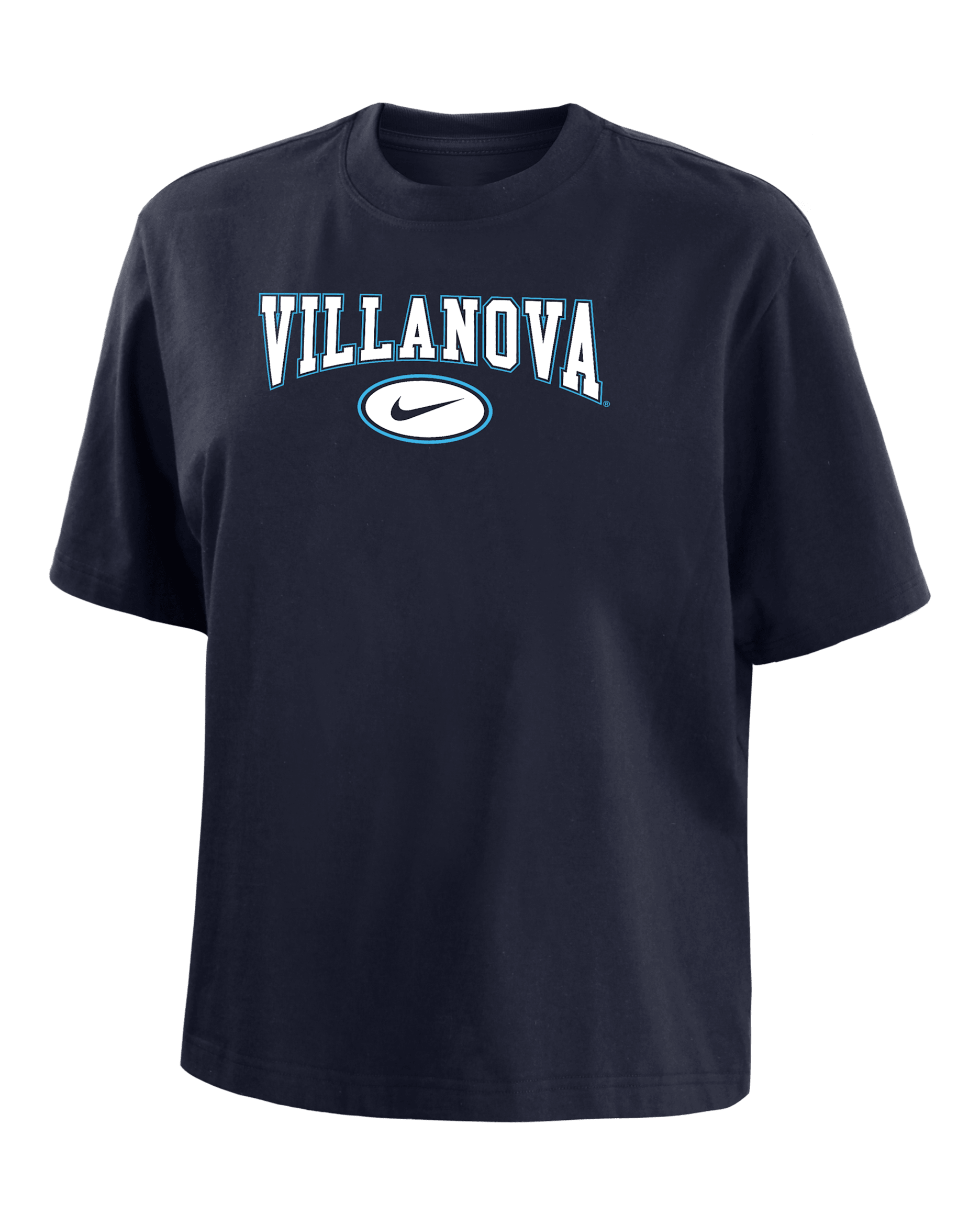 Villanova Women's Nike College Boxy T-Shirt - Navy
