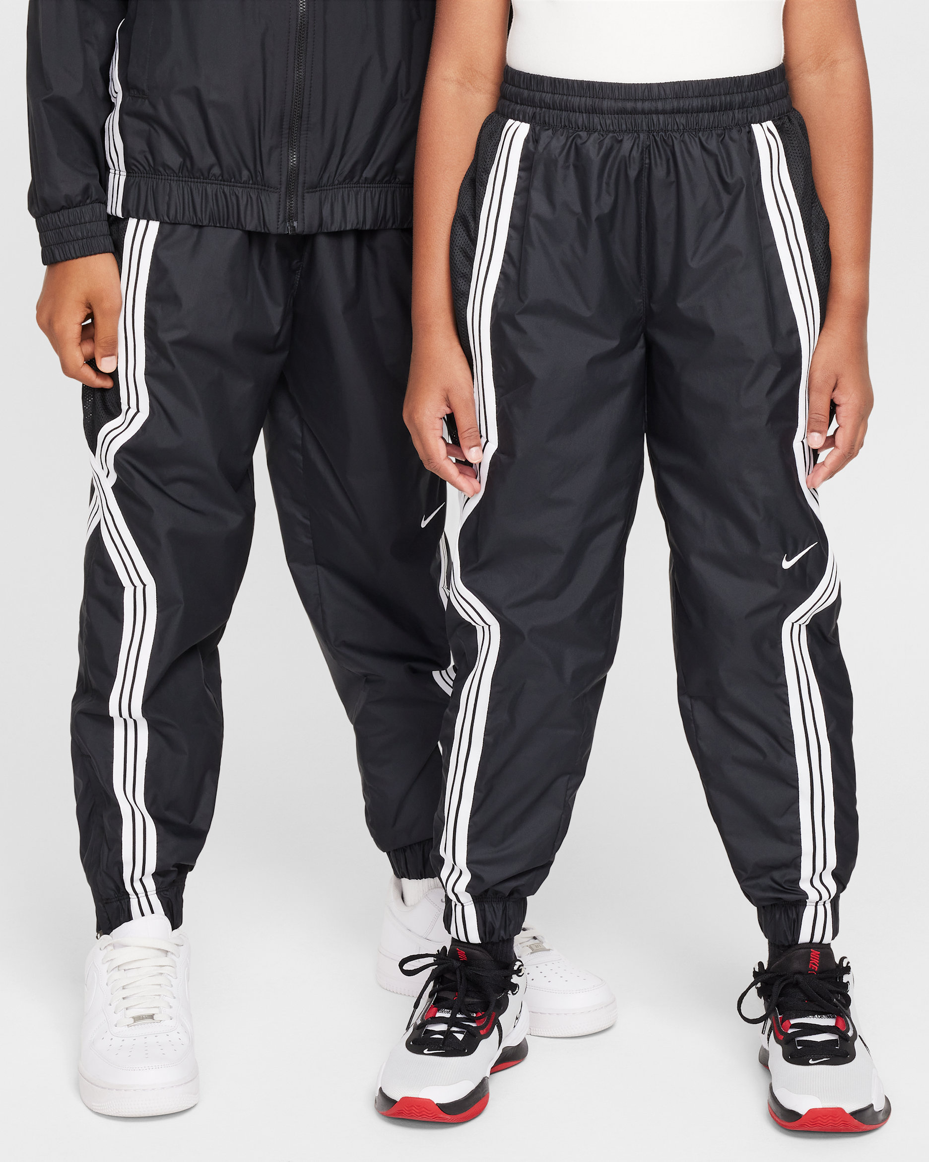Nike Crossover Pantalons de bàsquet Repel - Nen/a - Negre/Blanc