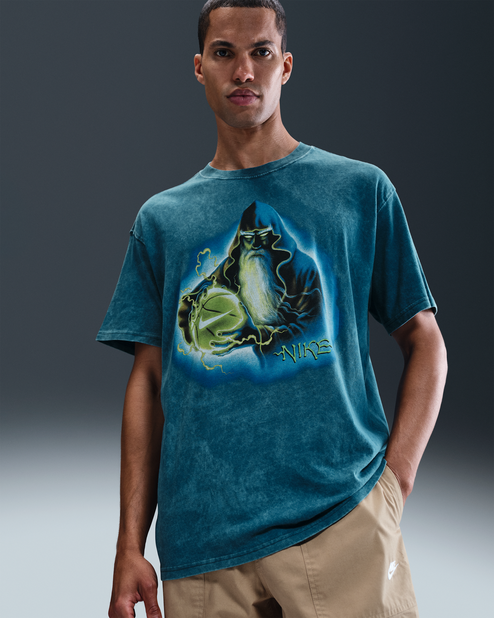 Nike Men's Basketball T-Shirt - Blue Force