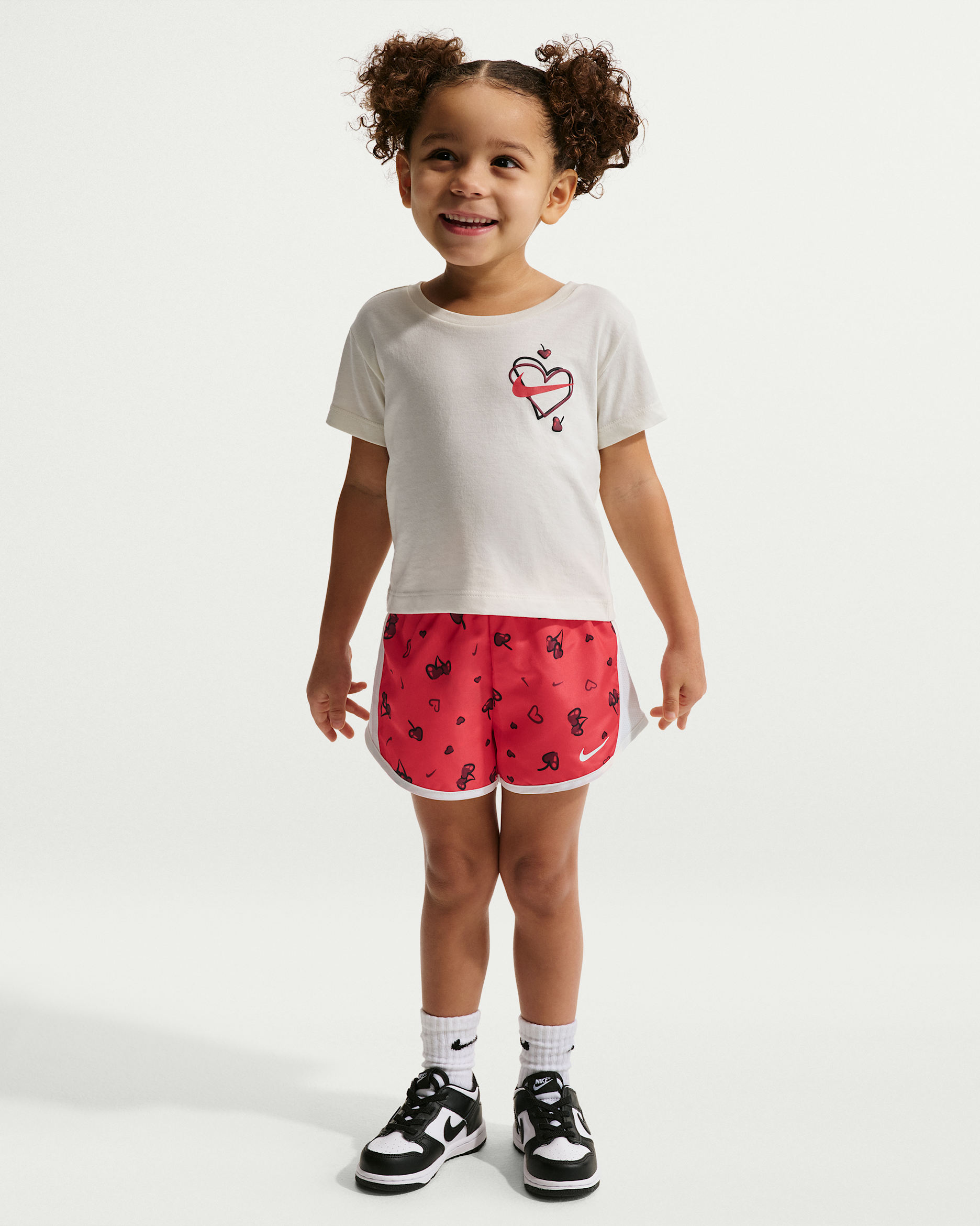 Nike Cherry Toddler 2-Piece Printed Tempo Set - University Red