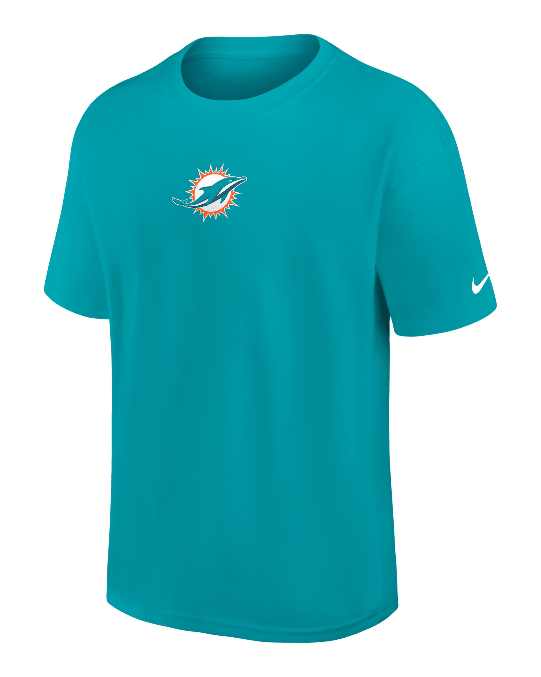 Playera Nike de la NFL para hombre Miami Dolphins Dominate The Game Essential Max90 - Verde