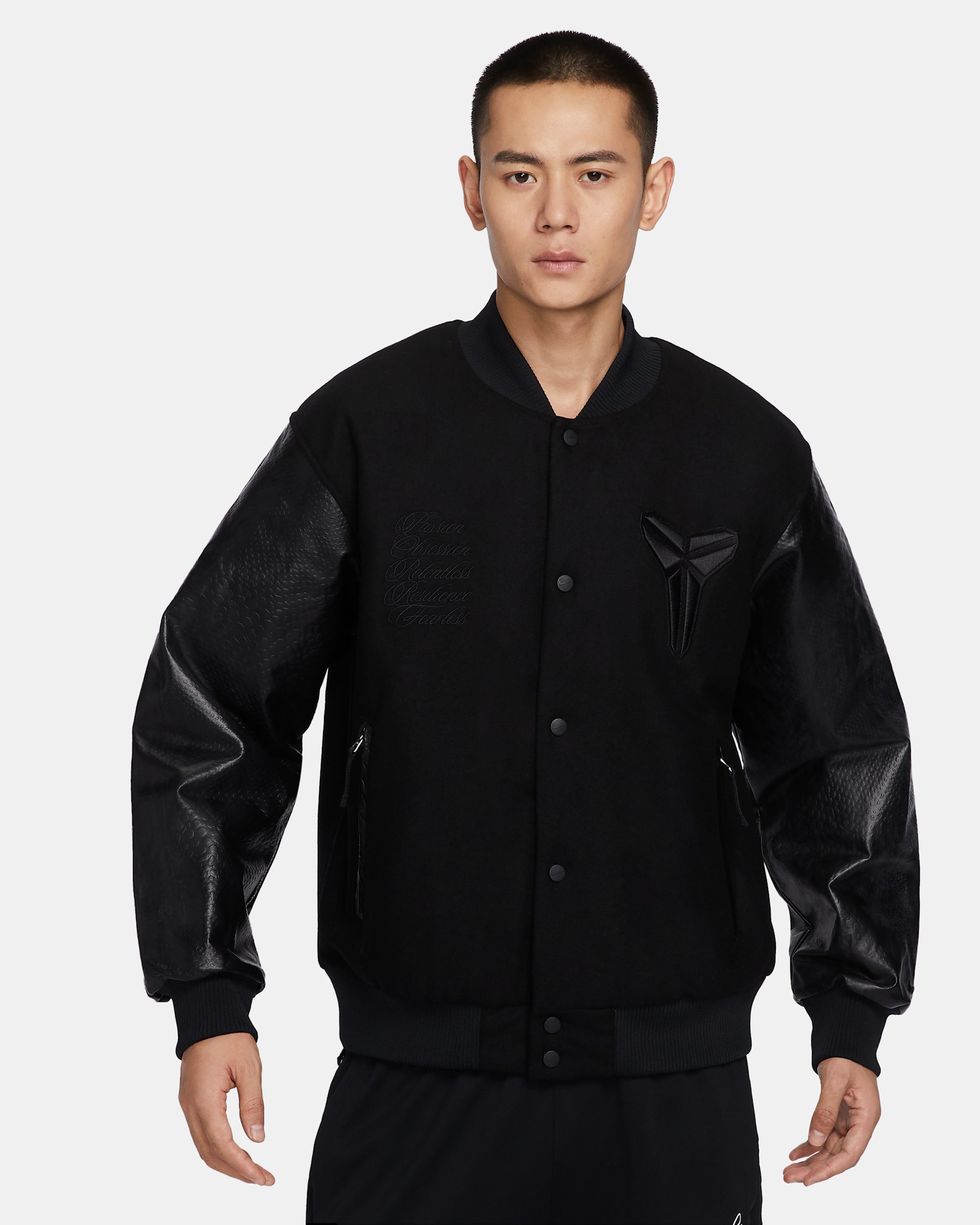 Kobe Men's Nike Destroyer Jacket - Black/Black