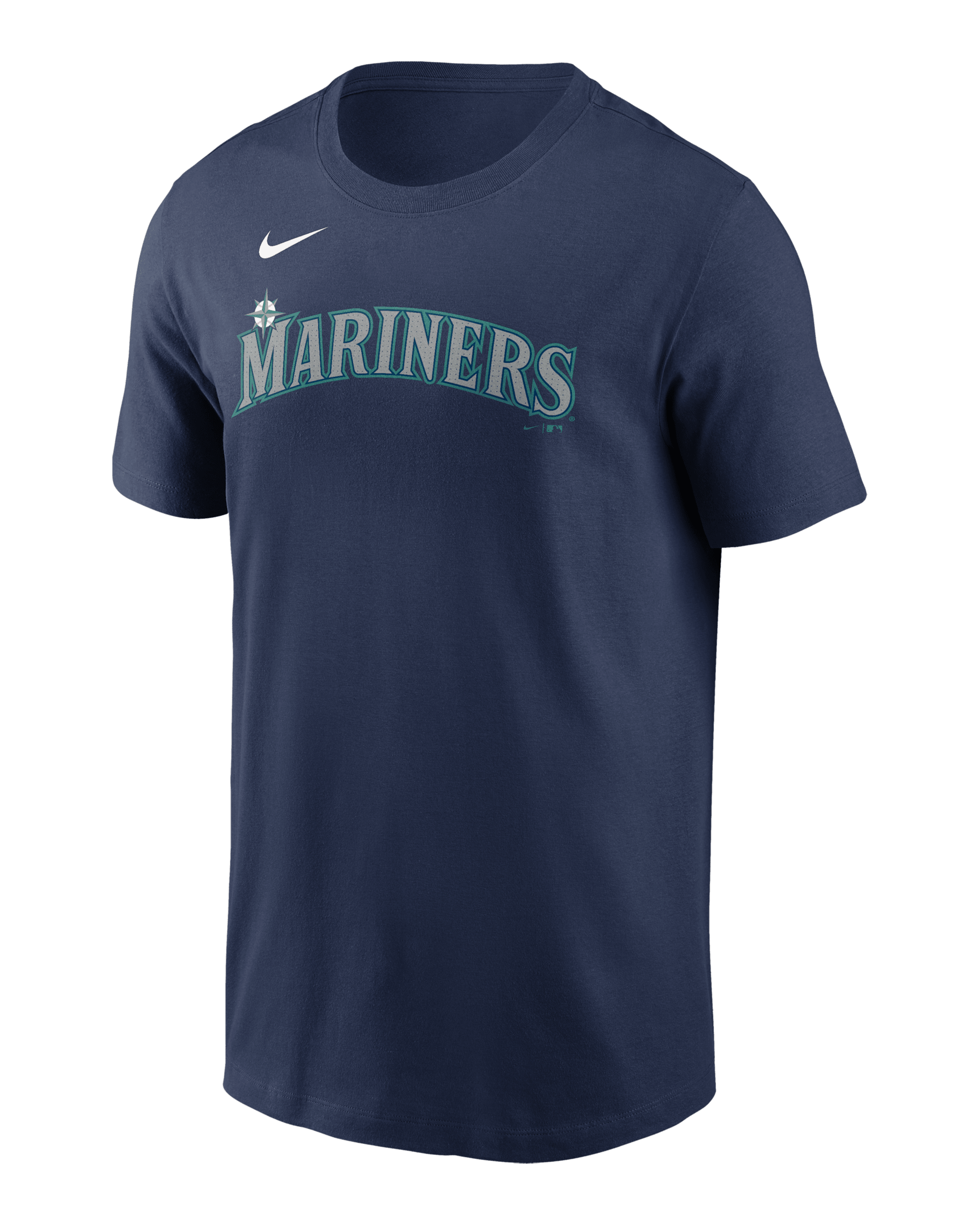 Seattle Mariners Fuse Wordmark Men's Nike MLB T-Shirt - Royal