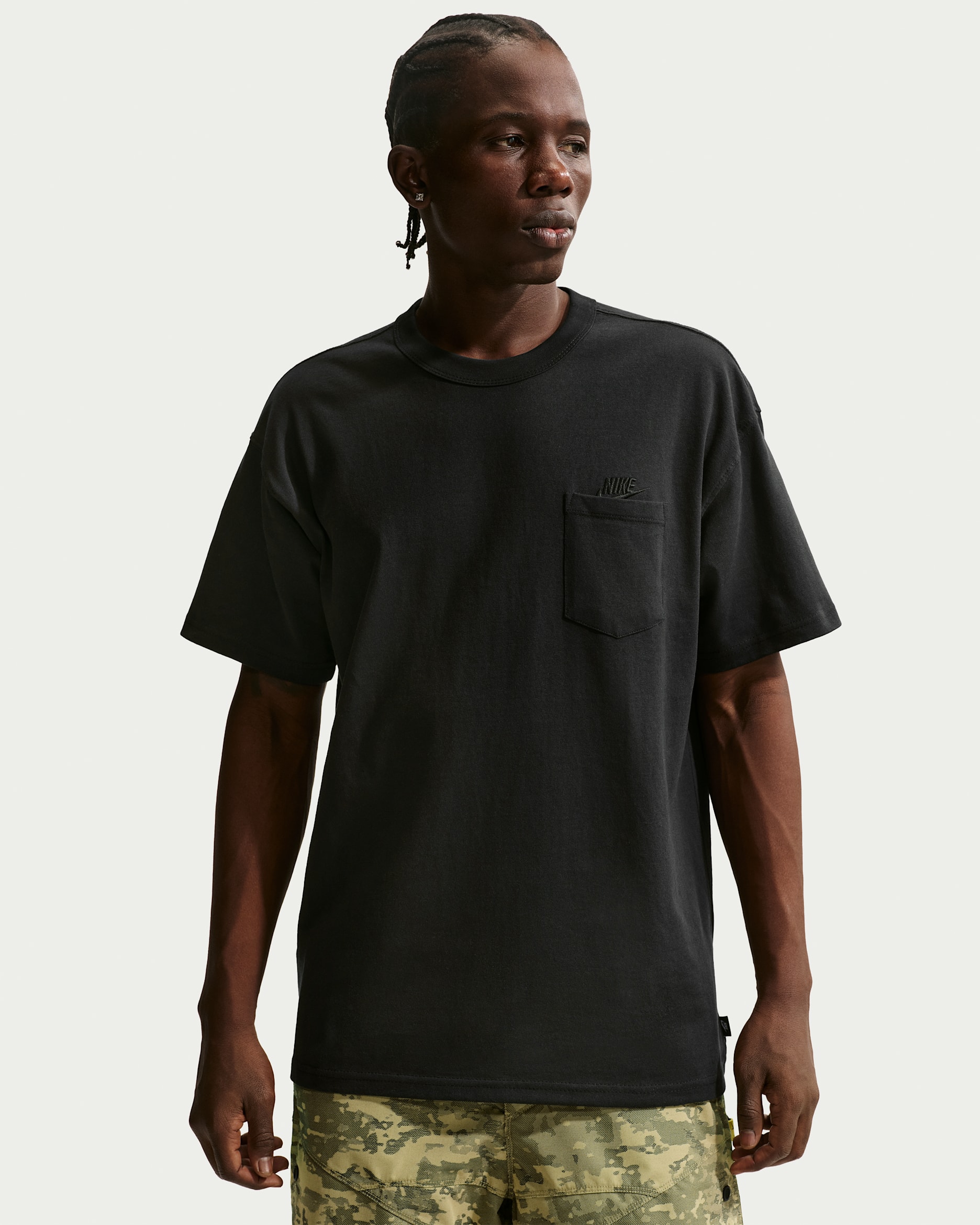 Playera para hombre Nike Sportswear Premium Essentials - Negro