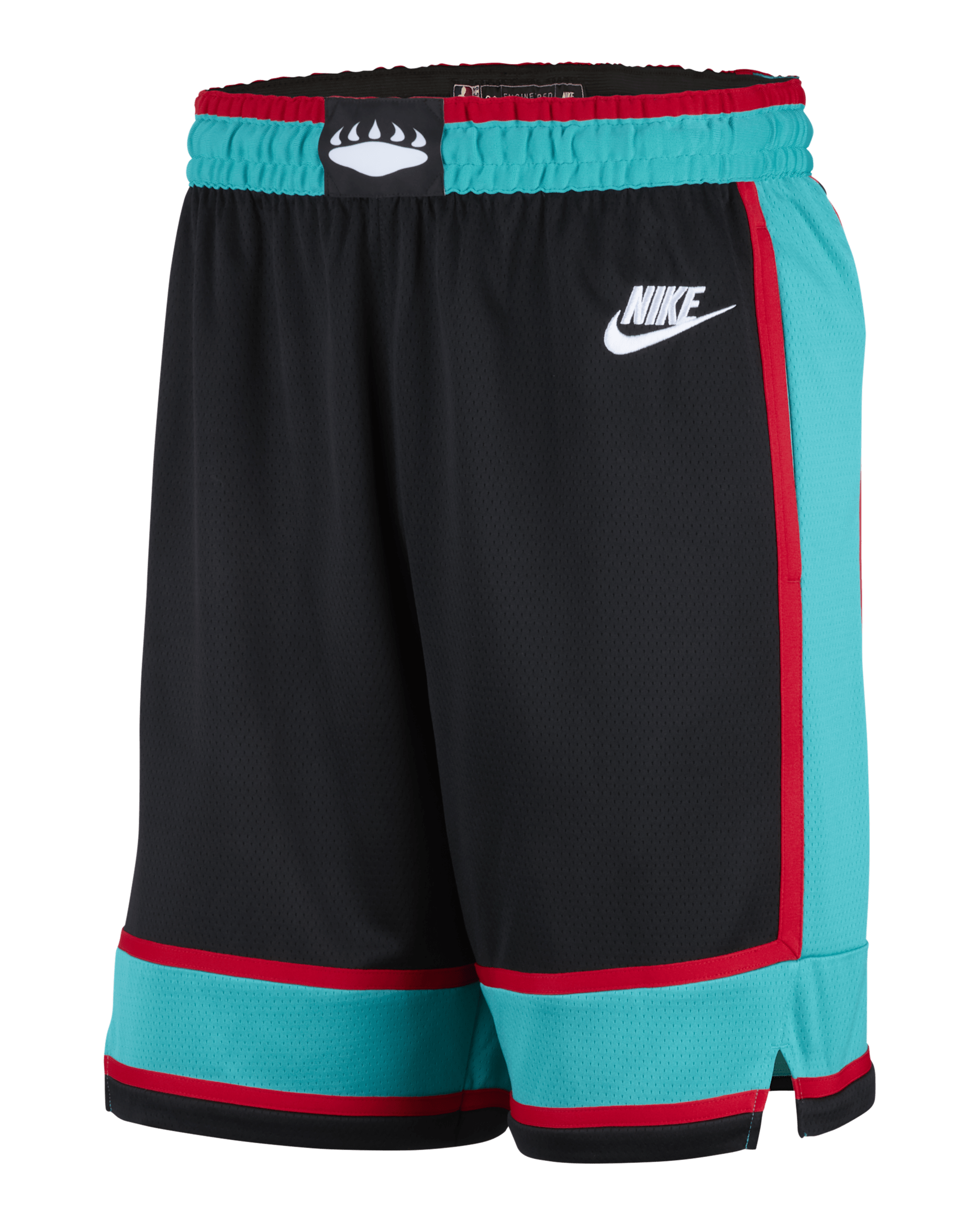 Memphis Grizzlies Swingman 2025/26 Hardwood Classics Men's Nike Dri-FIT NBA Shorts - Black/White