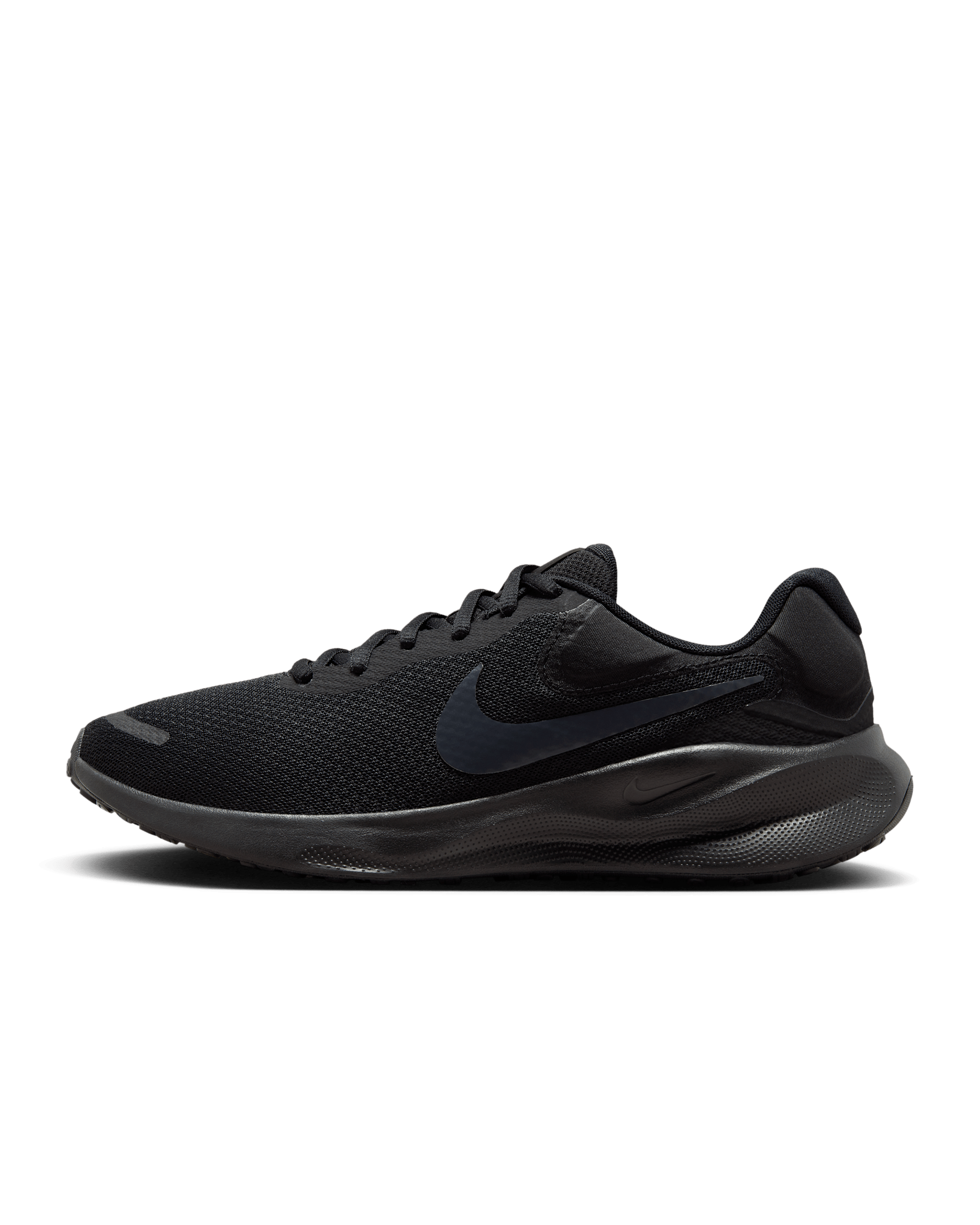 Nike Revolution 7 Men's Road Running Shoes - Black/Off Noir