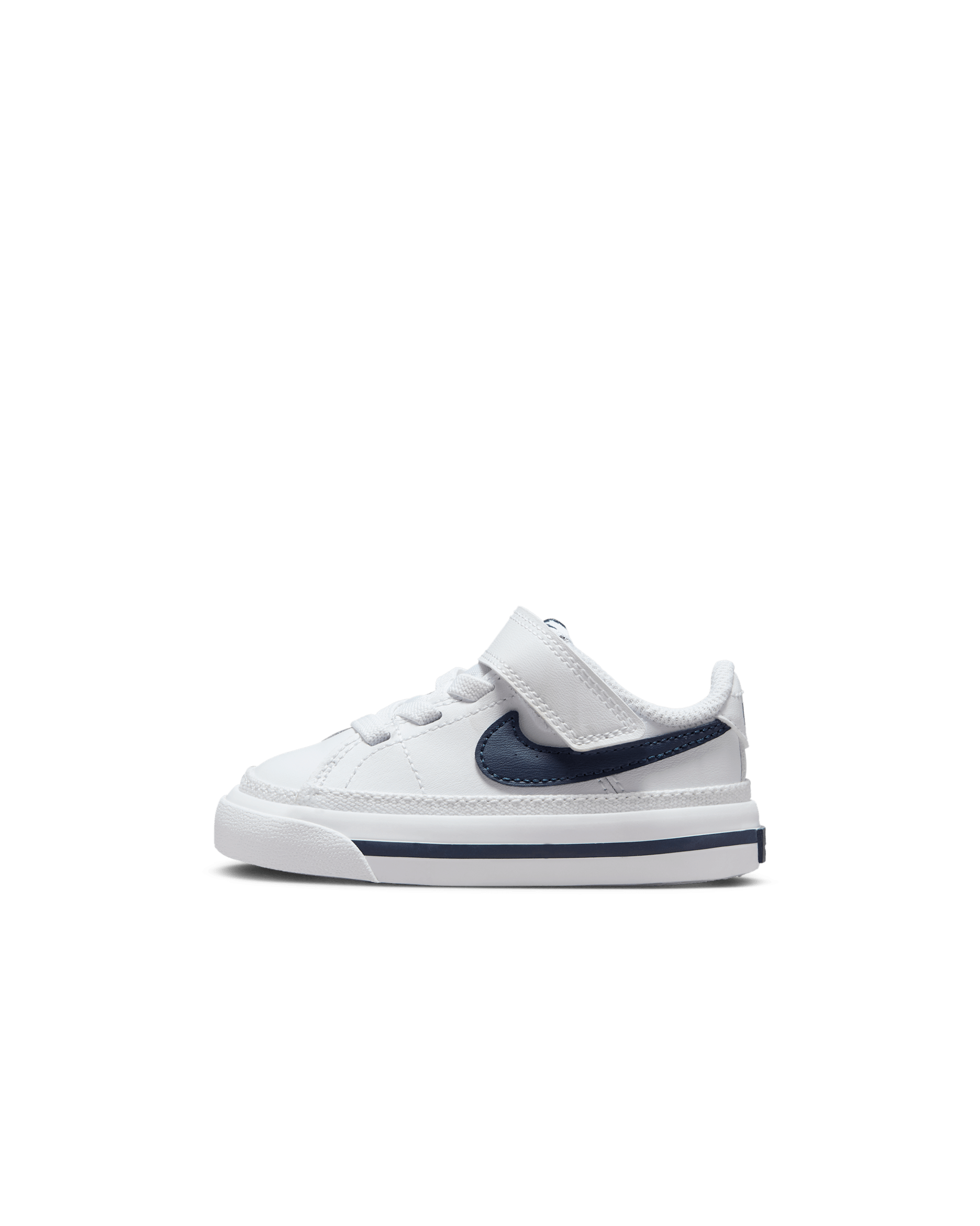 NikeCourt Legacy Baby/Toddler Shoes - White/Midnight Navy