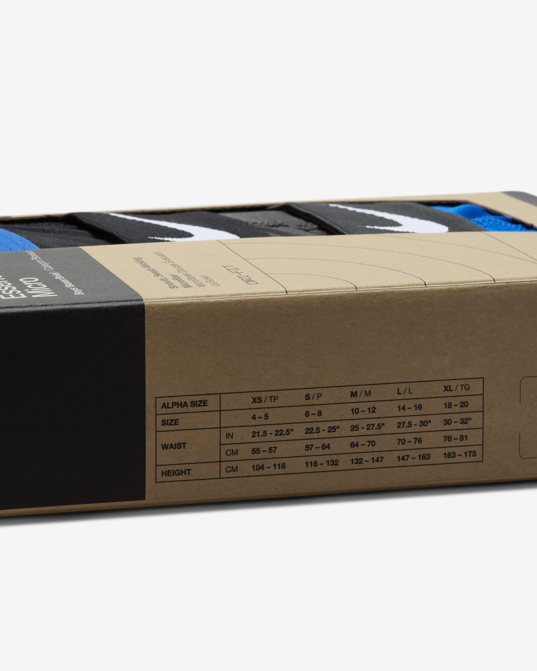 Nike Dri-FIT Essentials Older Kids' Boxer Briefs (3-Pack) - Game Royal