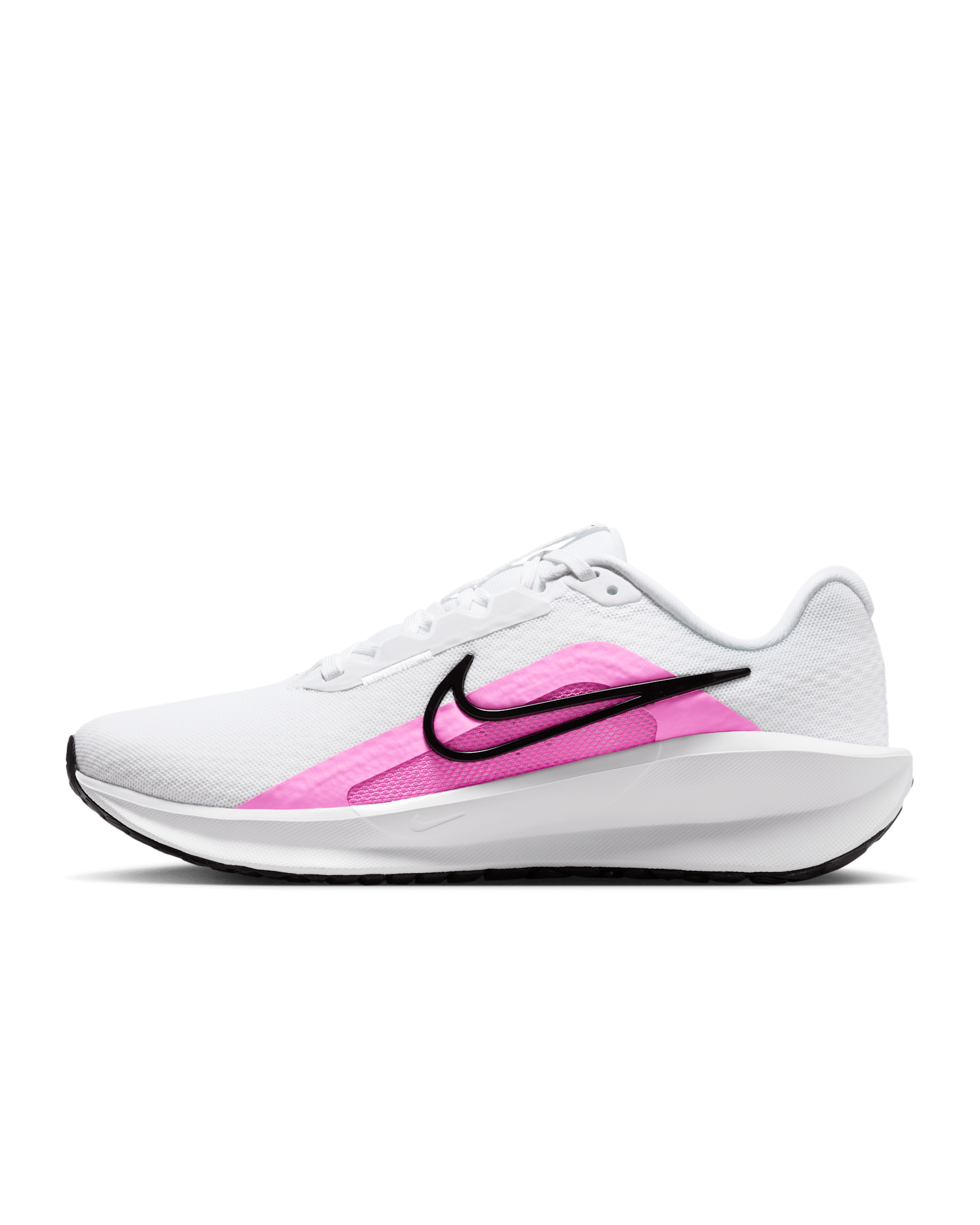 Chaussure de running sur route Nike Downshifter 13 pour femme - Blanc/Noir/Pink Spell