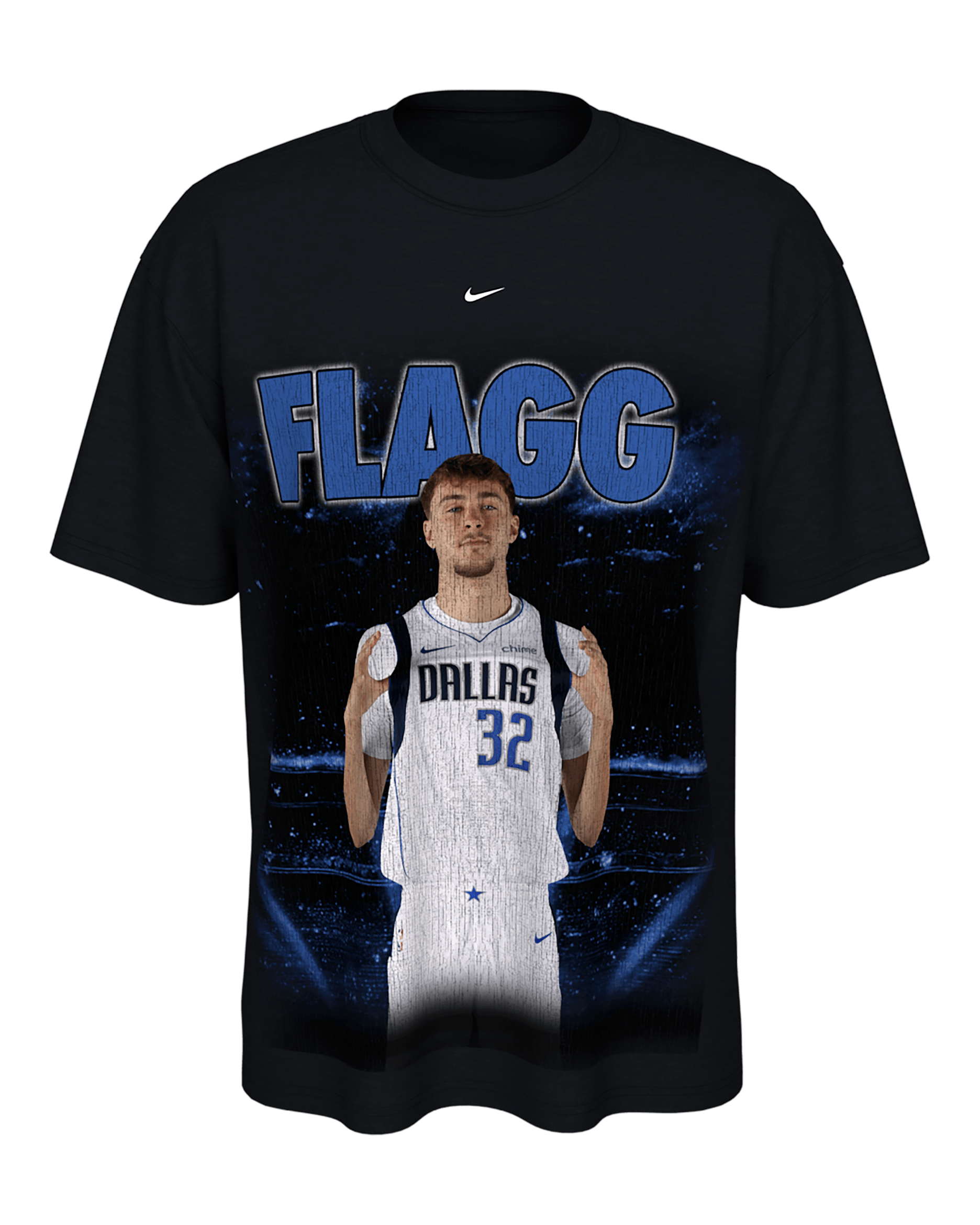 Playera de básquetbol Nike Max90 Cooper Flagg - Negro