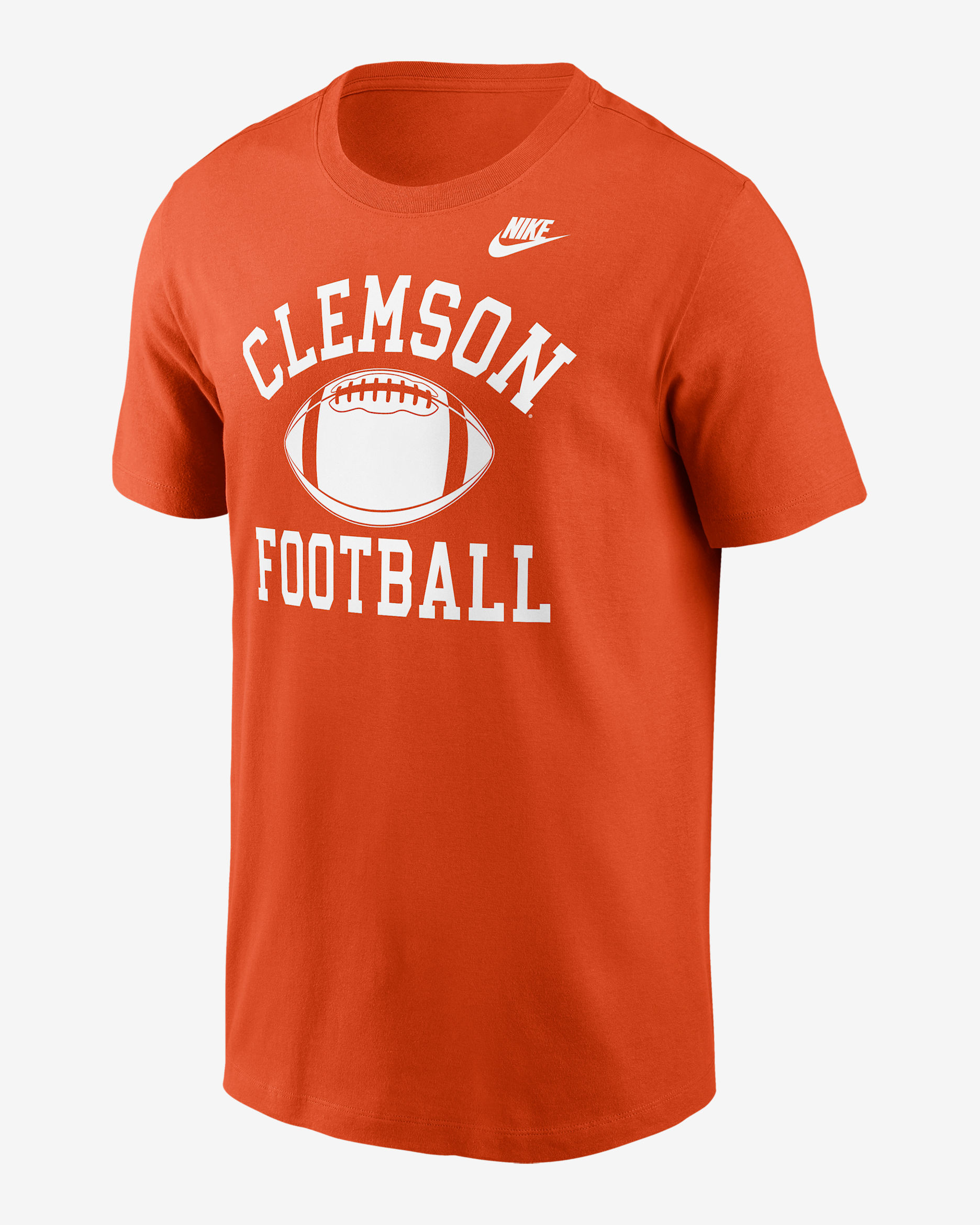 Clemson Legacy Football Icon Men's Nike College T-Shirt - Orange