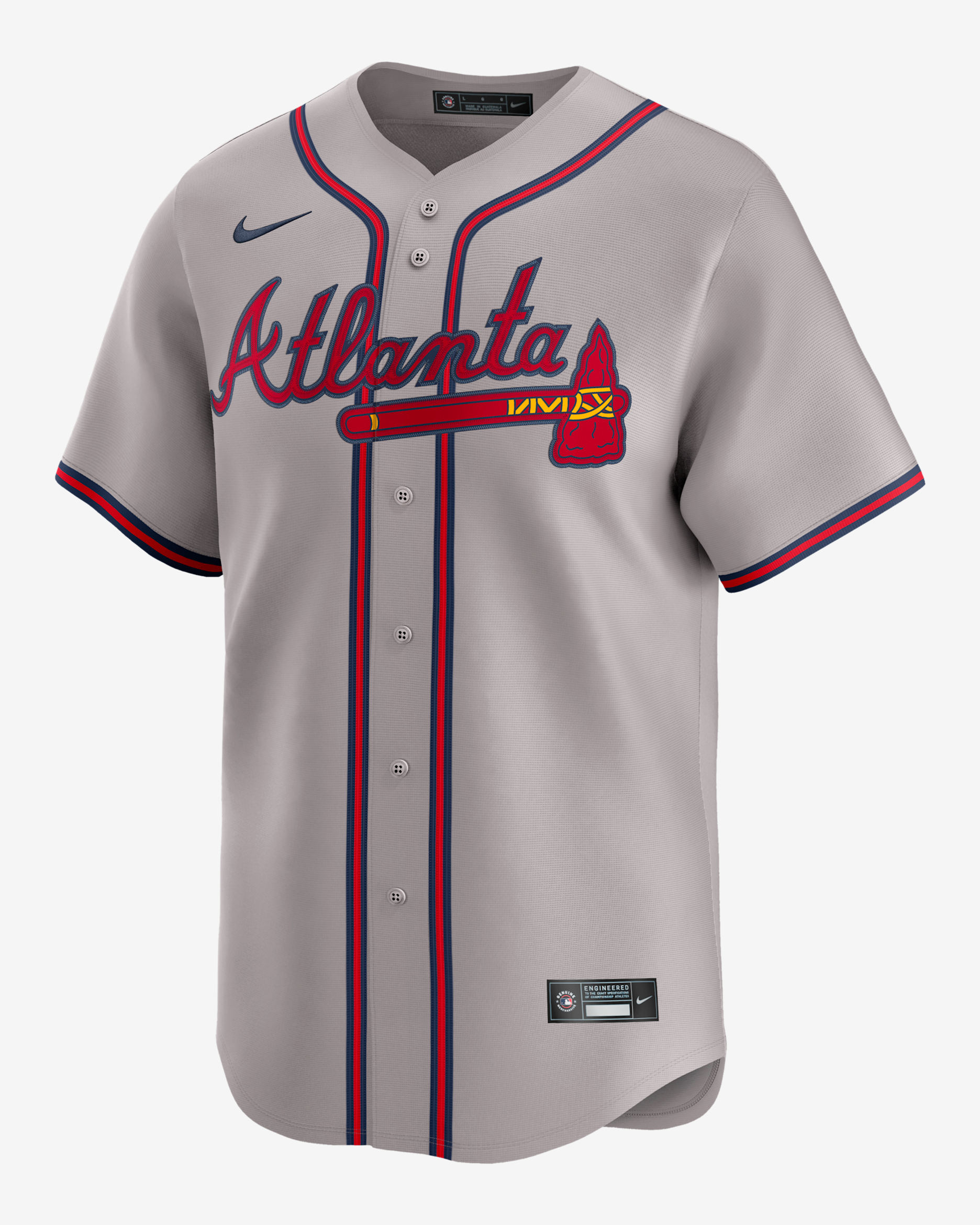 Matt Olson Atlanta Braves Men's Nike Dri-FIT ADV MLB Limited Jersey - Grey