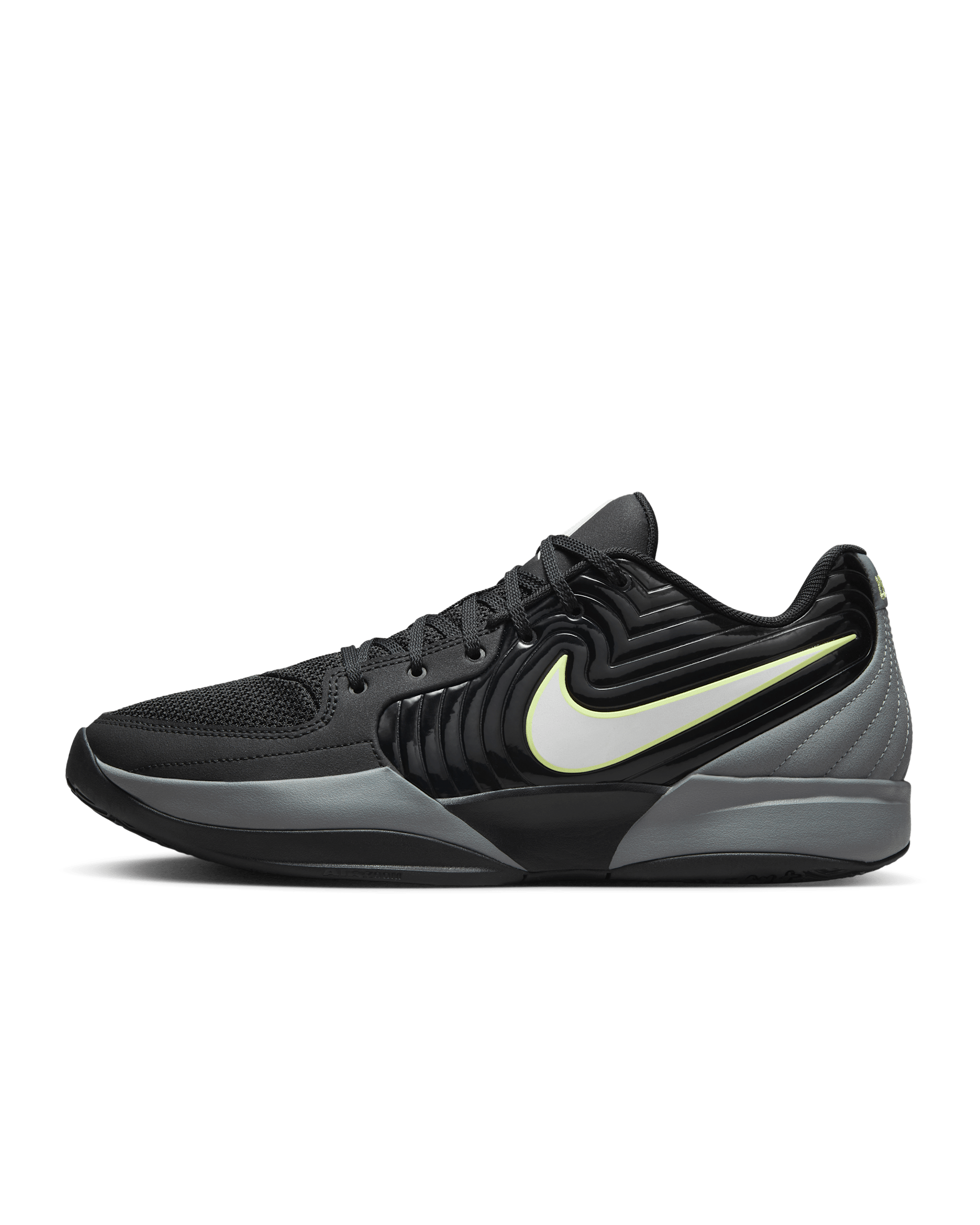 자 2 '파운데이션' EP 농구화 - 블랙/라이트 스모크 그레이/라이트 레몬 트위스트/팬텀