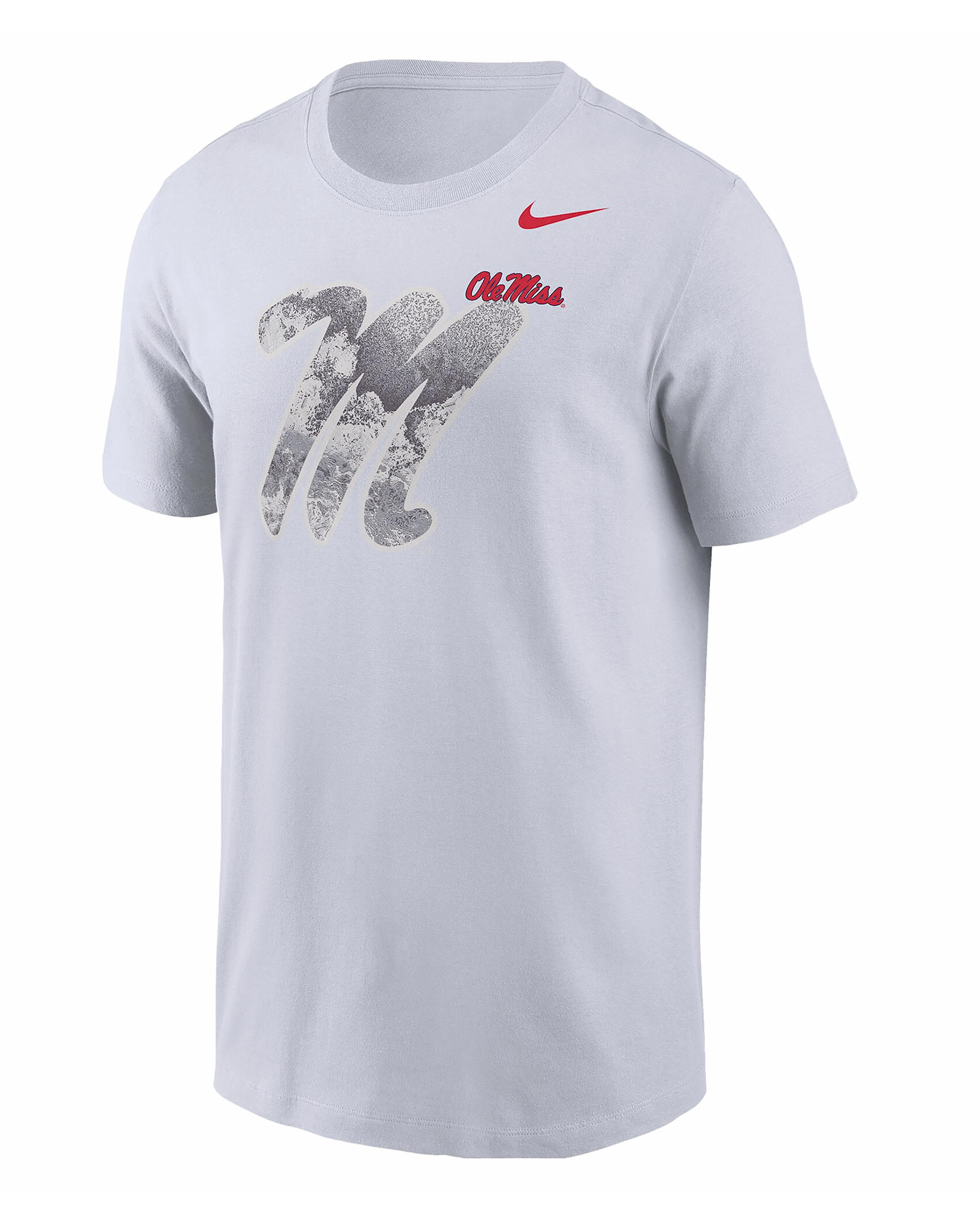 Ole Miss Rebels x Realtree Men's Nike T-Shirt - White