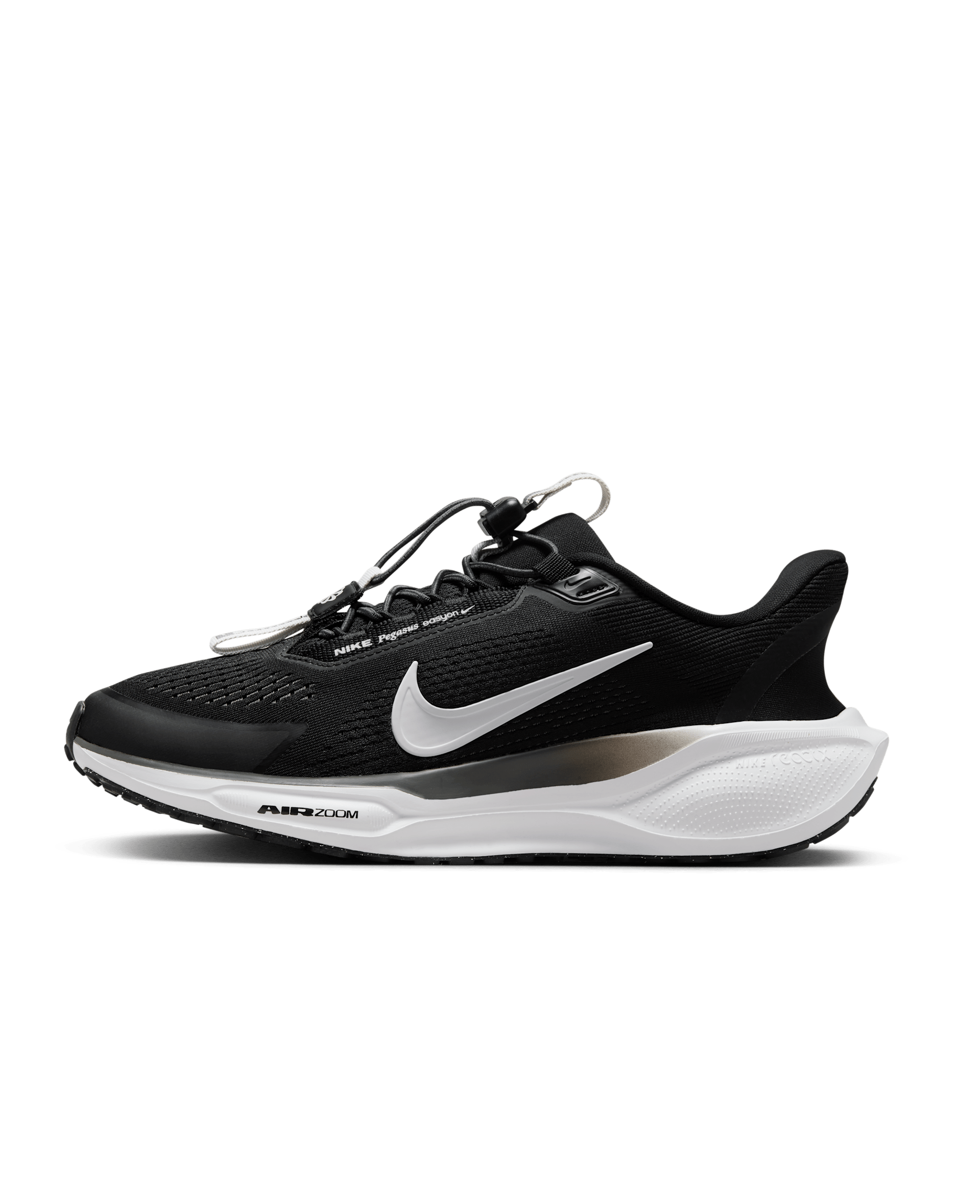 Damskie buty do biegania po asfalcie Nike Pegasus EasyOn - Czerń/Anthracite/Photon Dust/Biel