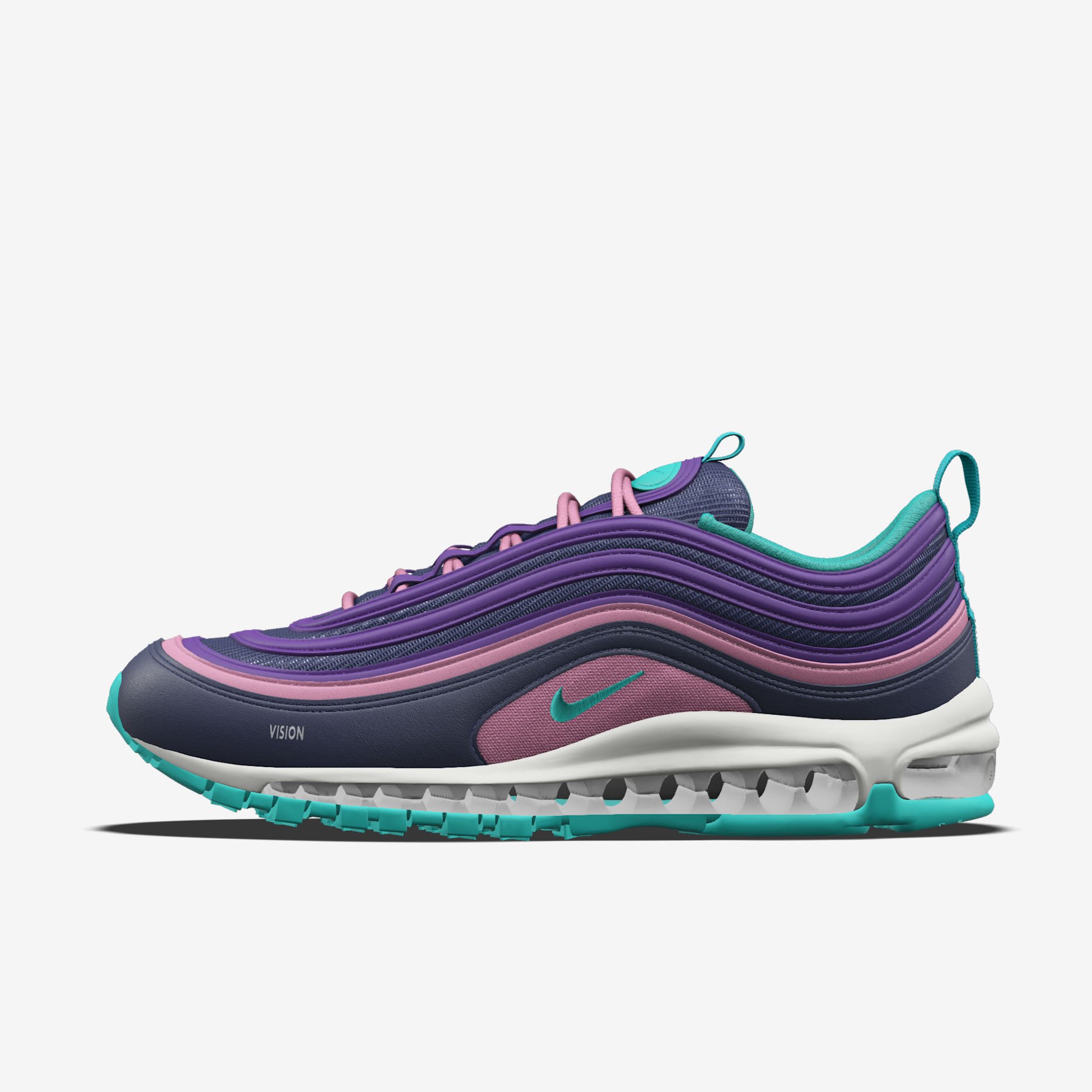 Nike Air Max 97 By You Custom Men's Shoes - Multi-Colour/Multi-Colour/Multi-Colour