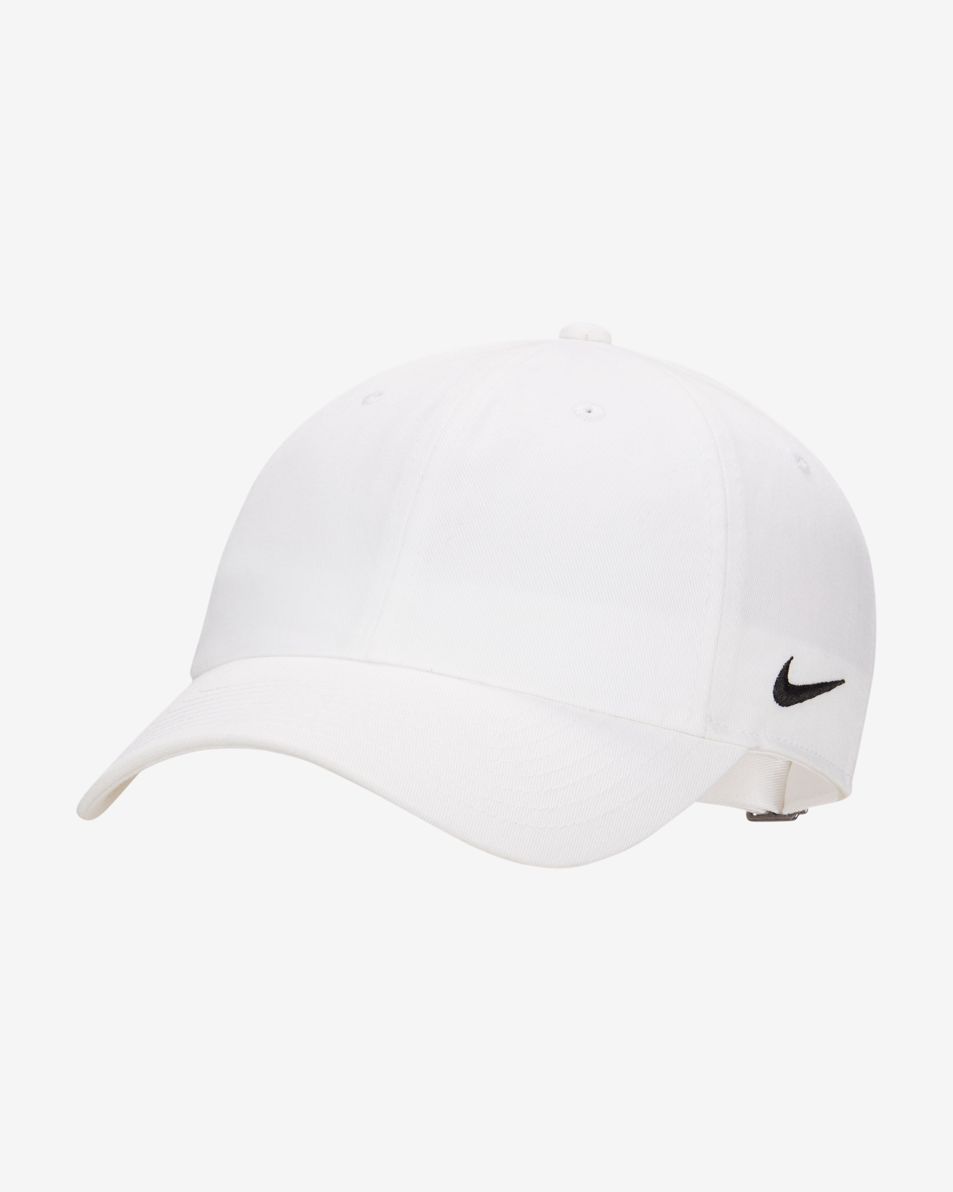 Nike Club Cap Unstructured Cap - White/Black