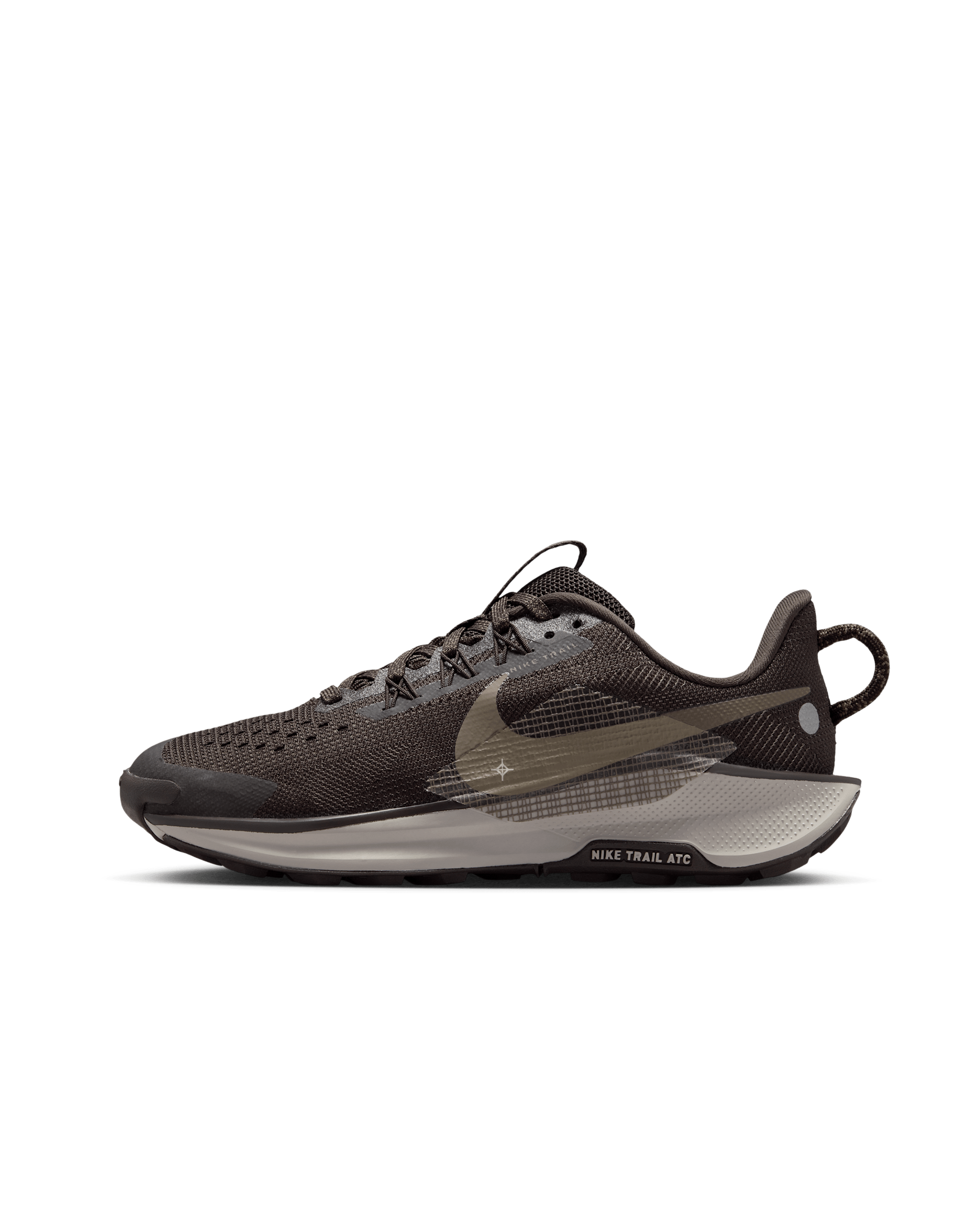 Trailové běžecké boty Nike Pegasus Trail 5 pro větší děti - Velvet Brown/College Grey/Ironstone