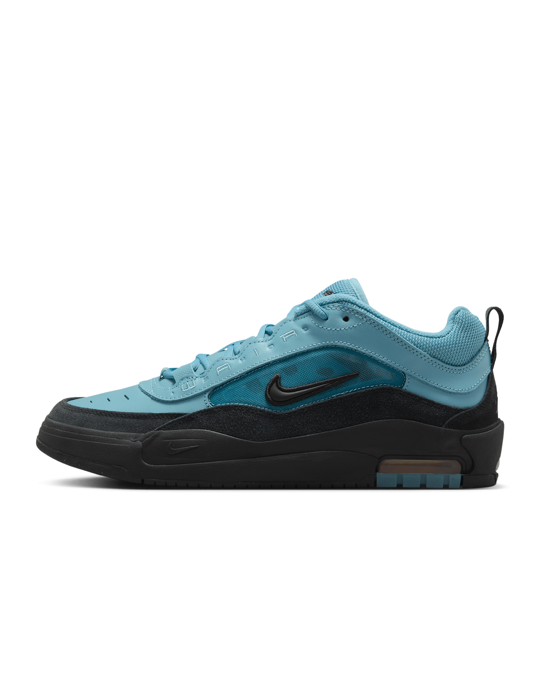 Nike Air Max Ishod Skate Shoes - Denim Turquoise/Denim Turquoise/Black/Black