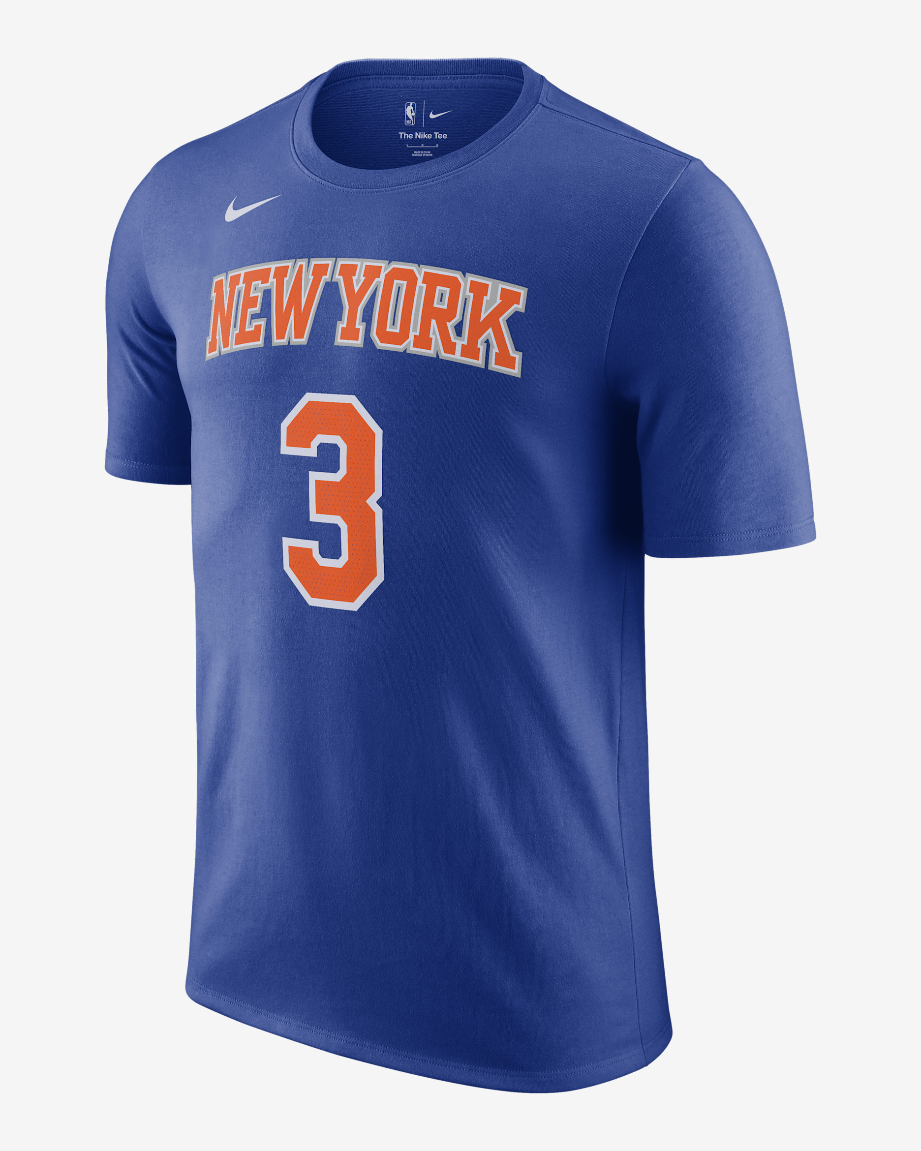 New York Knicks Men's Nike NBA T-Shirt - Rush Blue