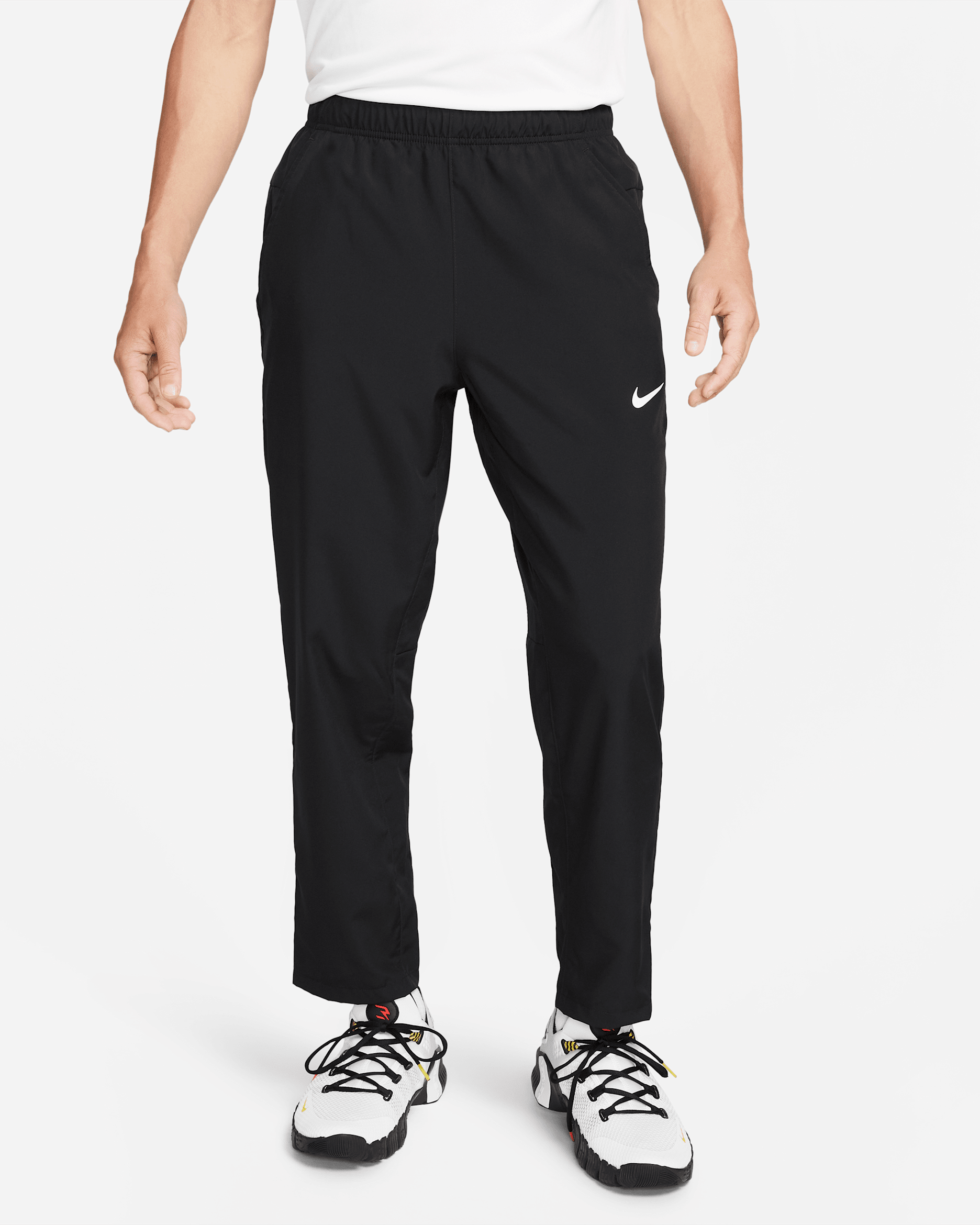ナイキ フォーム メンズ Dri-FIT オープンヘム バーサタイル パンツ - ブラック/ブラック