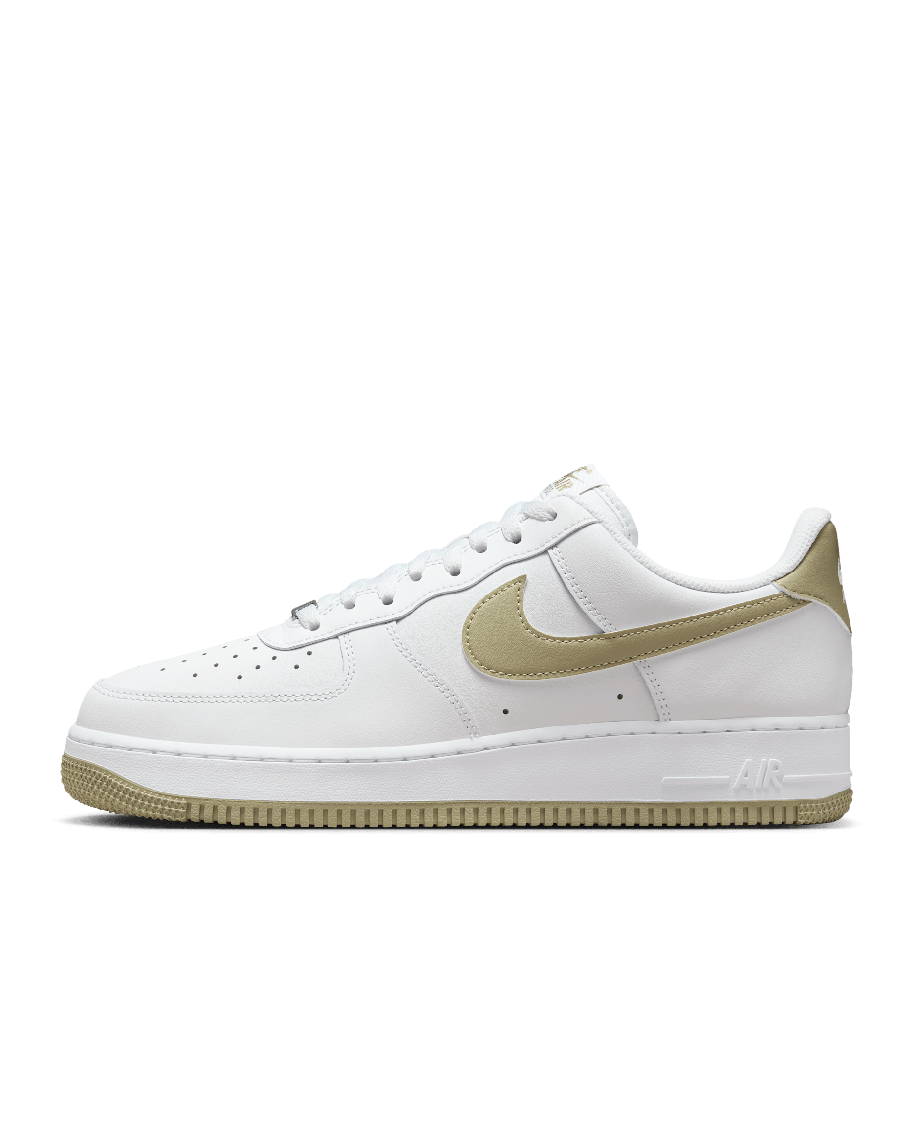 Nike Air Force 1 '07 Men's Shoes - White/Neutral Olive