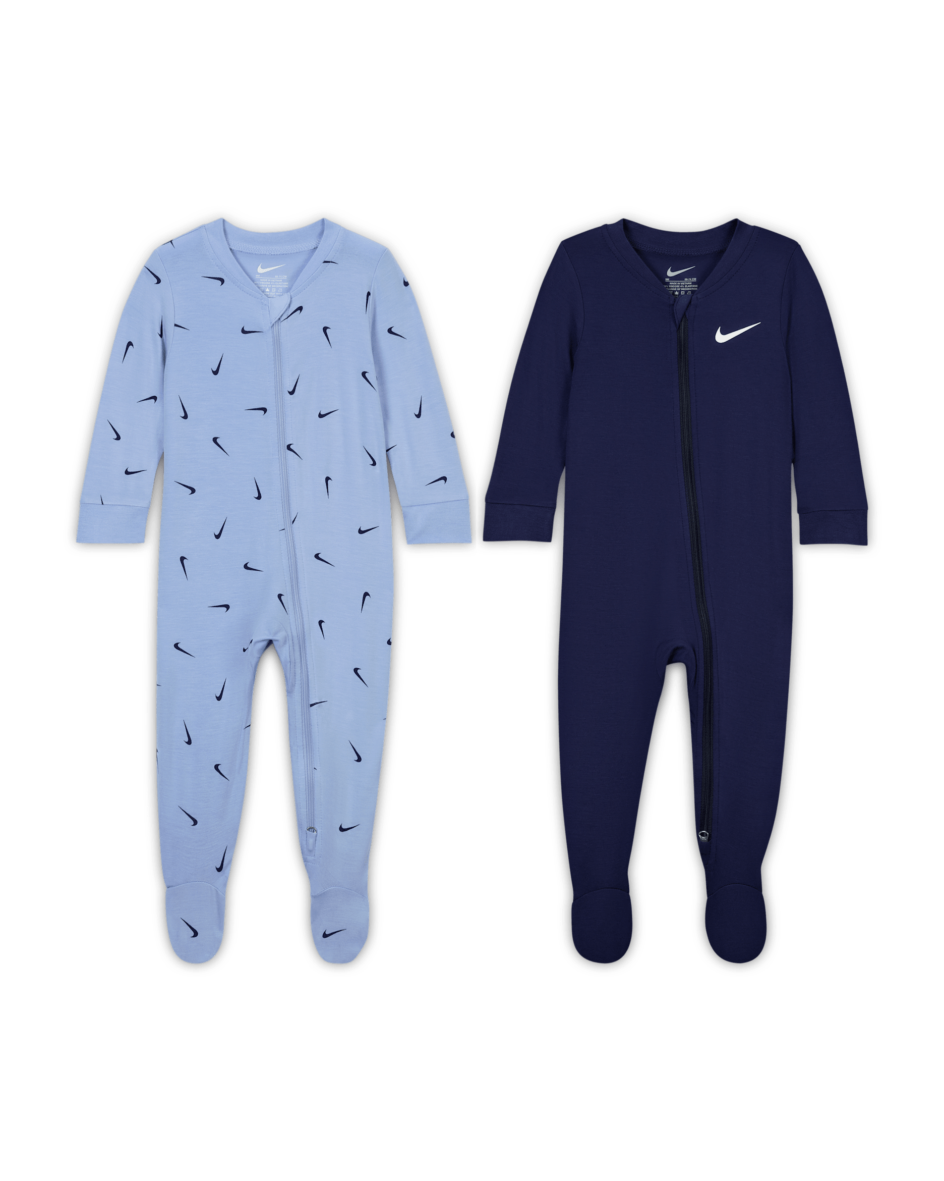 Nike Baby Essentials Baby Coveralls (2-Pack) - Midnight Navy
