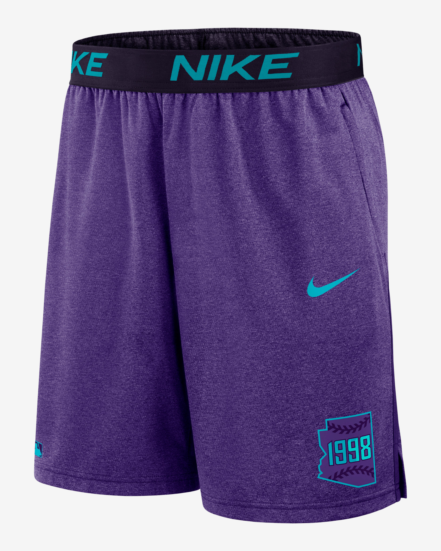 Arizona Diamondbacks Authentic Collection City Connect Men's Nike Dri-FIT MLB Shorts - Purple