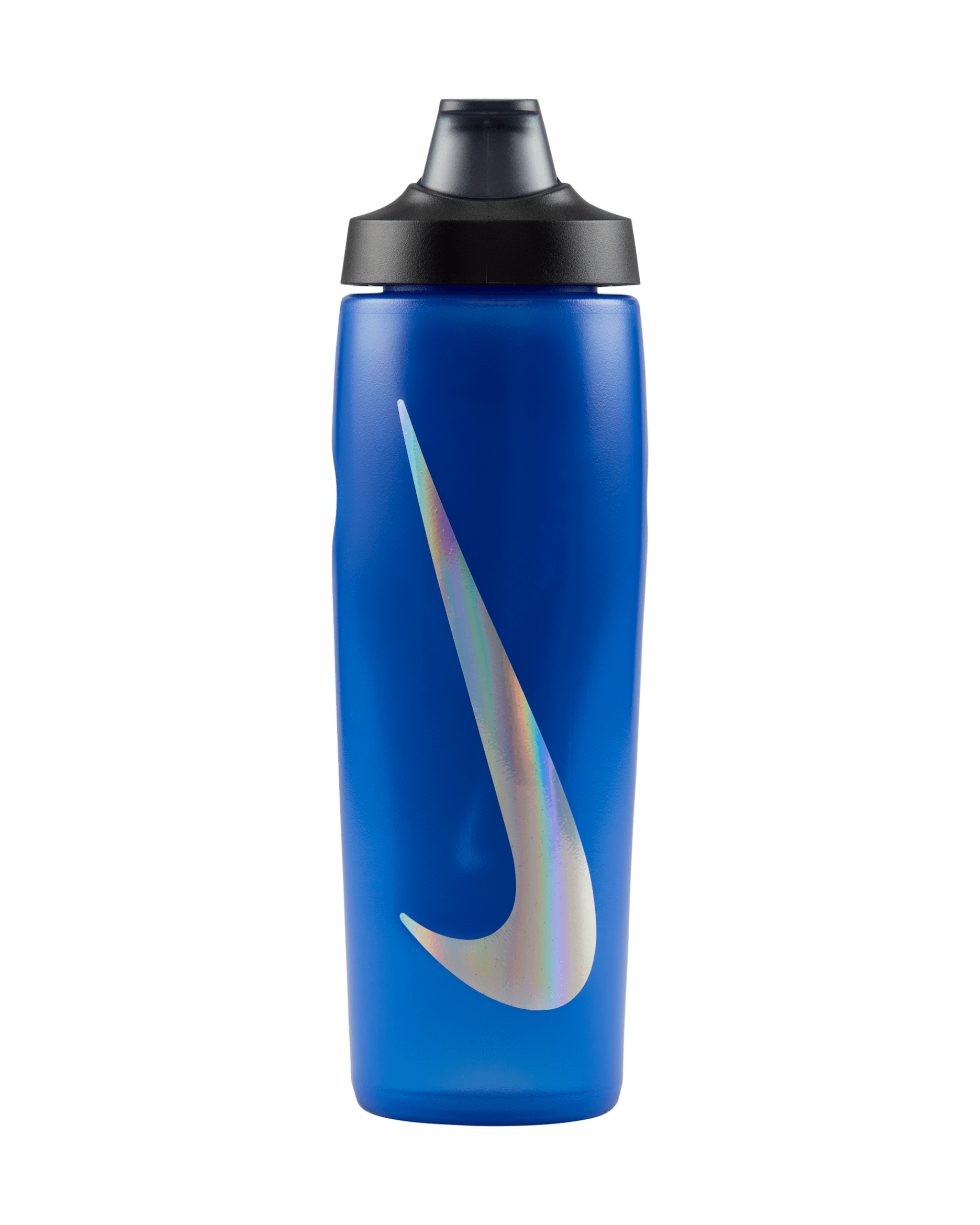 Nike Refuel Locking-Lid Water Bottle (710ml approx.) - Game Royal/Black