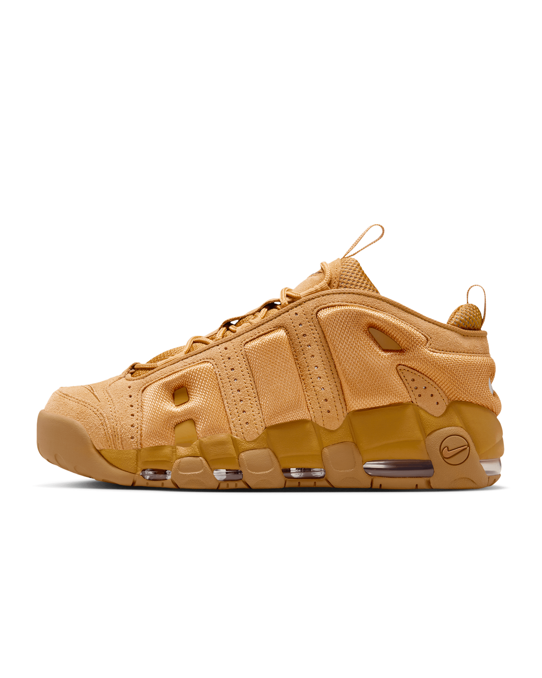 รองเท้าผู้ชาย Nike Air More Uptempo Low - Wheat/Flax