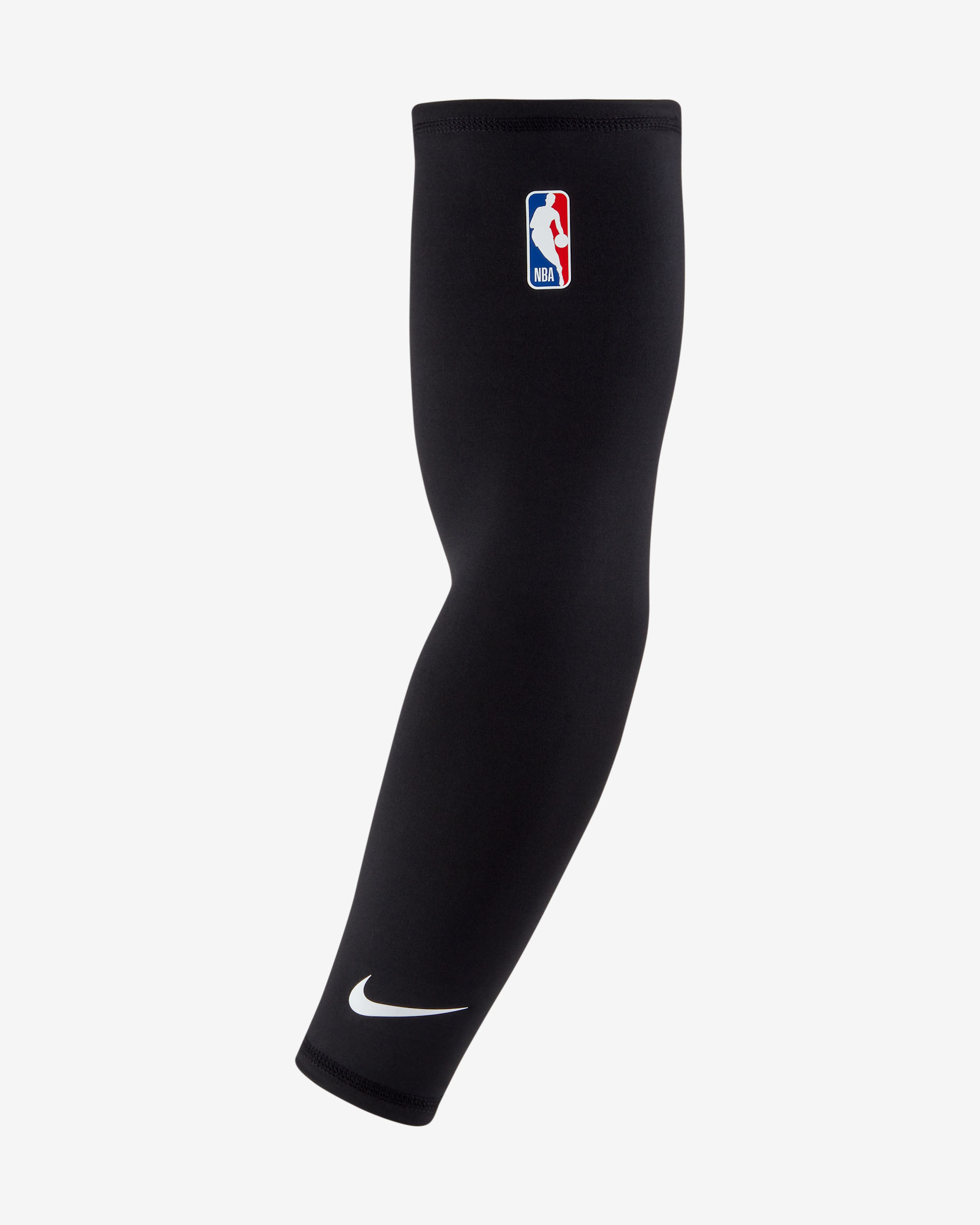 Manga de básquetbol de la NBA Nike - Negro/Blanco