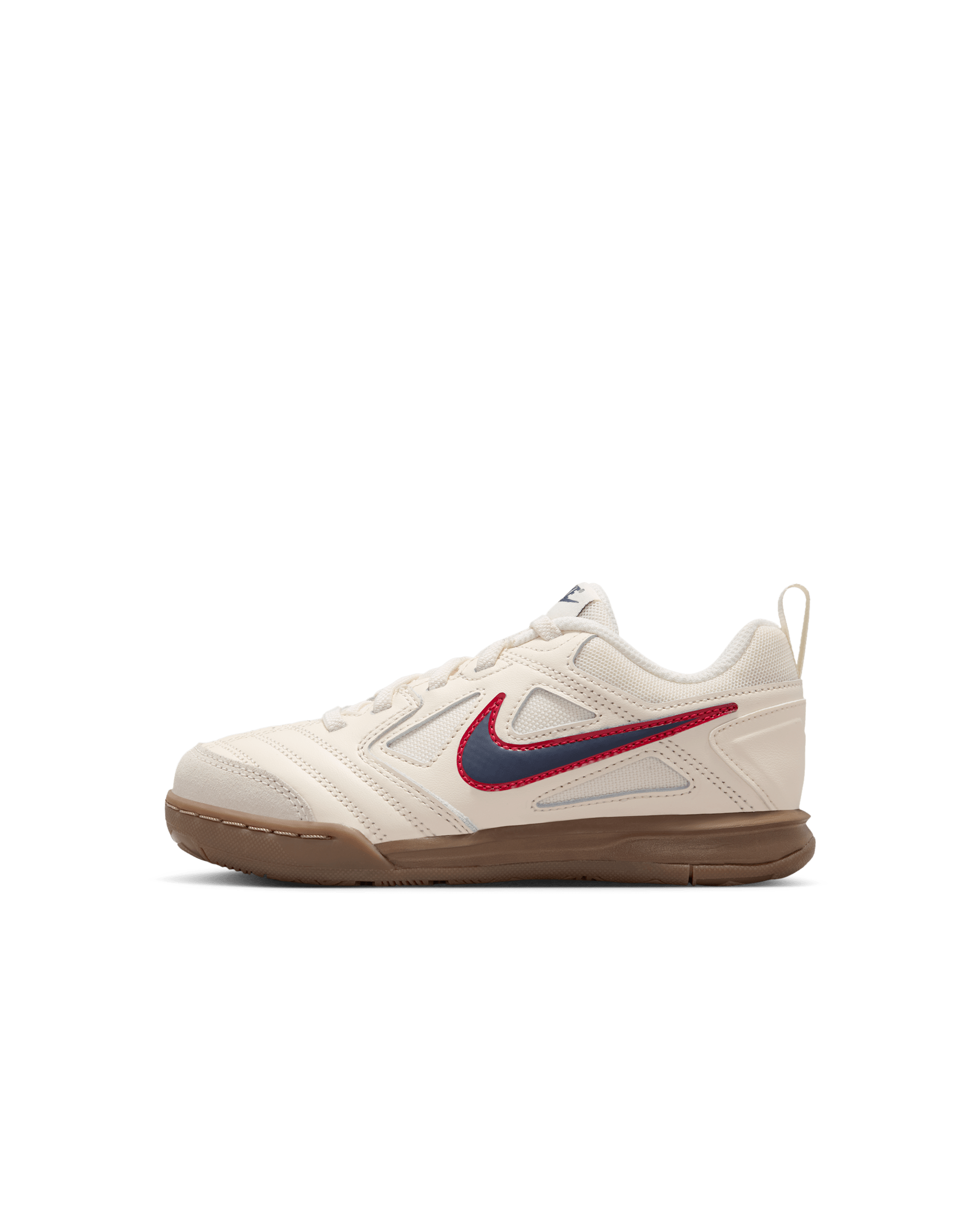 Nike Gato 小童鞋 - Pale Ivory/University Red/Gum Dark Brown/Thunder Blue