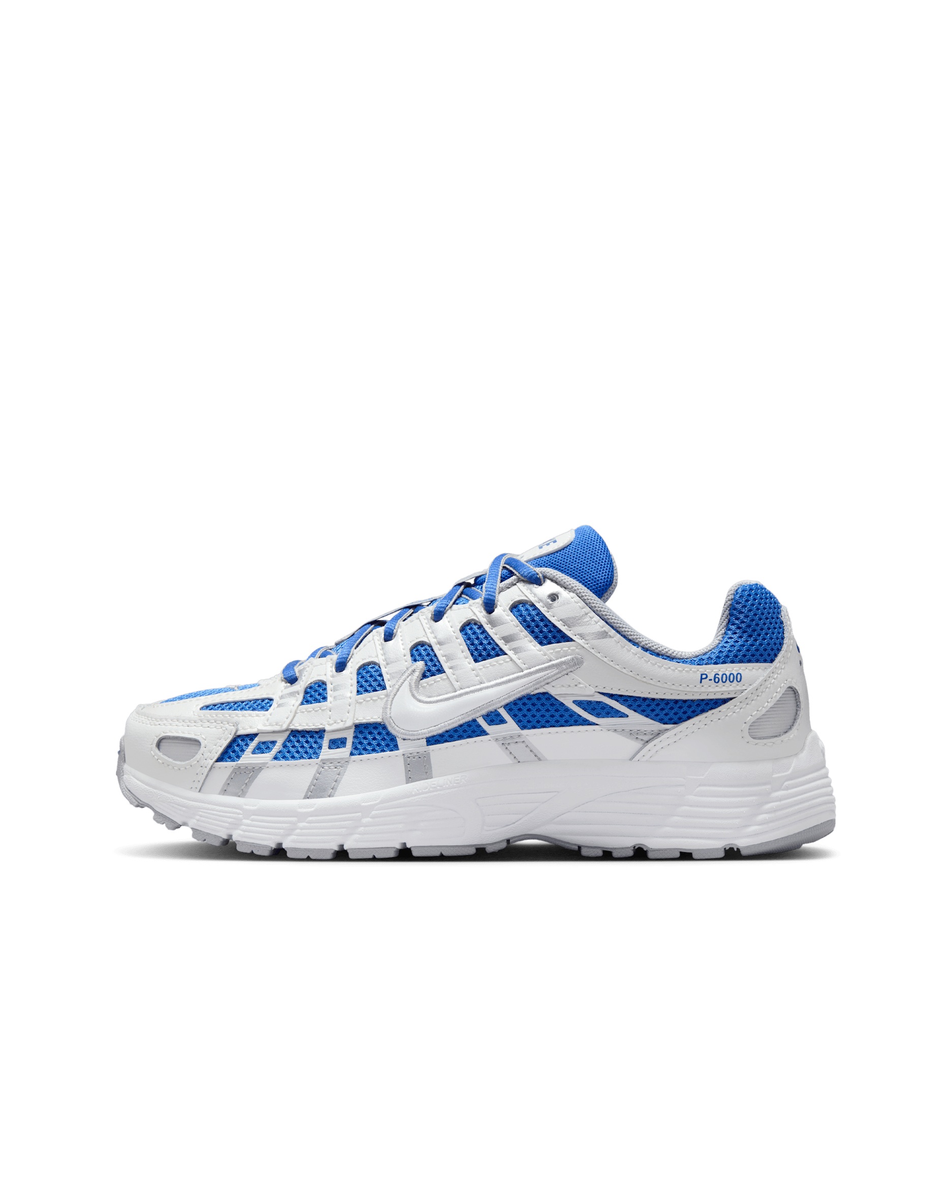 Nike P-6000 Big Kids' Shoes - Hyper Royal/Summit White/Metallic Silver/White