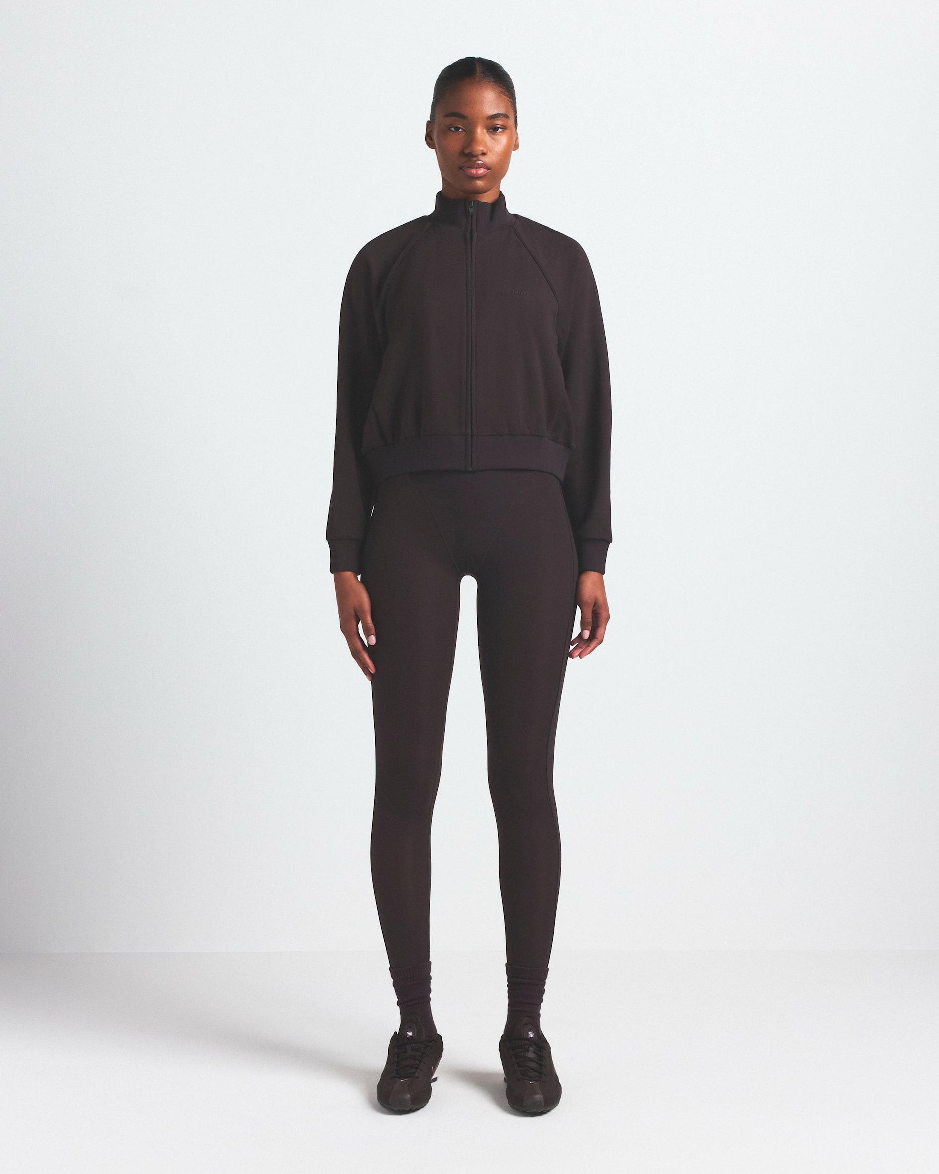 NikeSKIMS Matte Tricot Women's Track Jacket - NSKM DARK ROAST