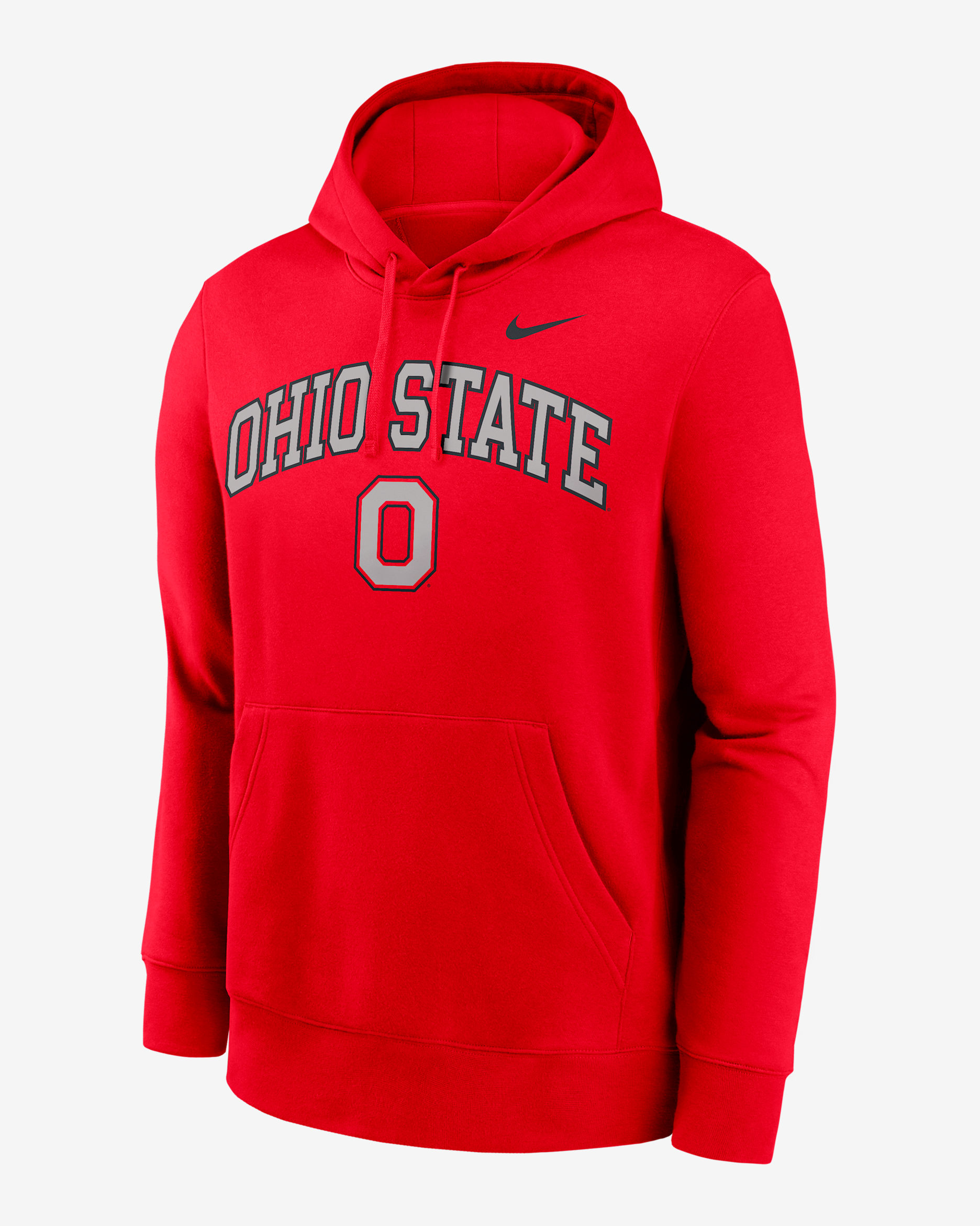 Ohio State Arch Men's Nike College Pullover Hoodie - Red