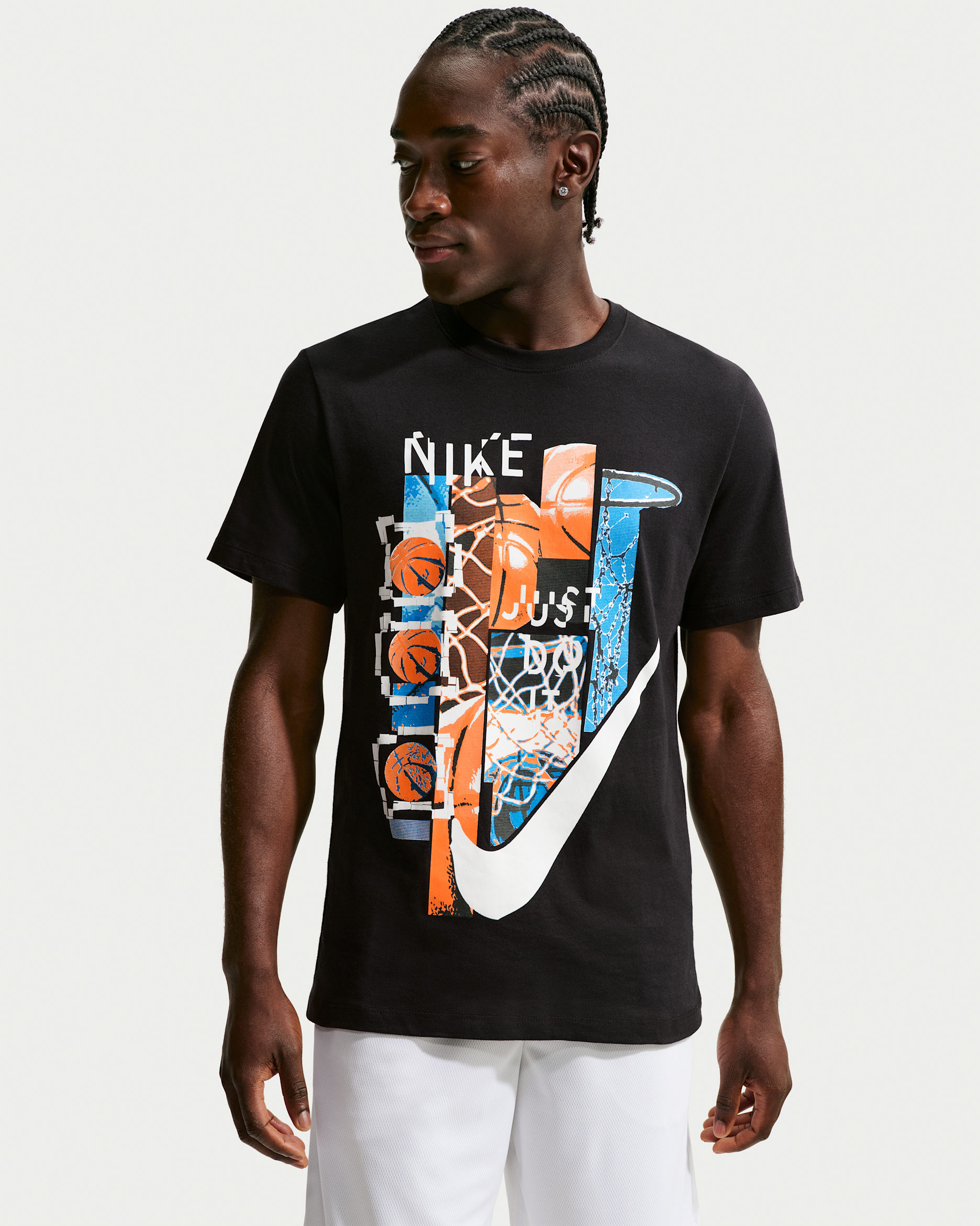 Nike Club Basketball-T-Shirt (Herren) - Schwarz