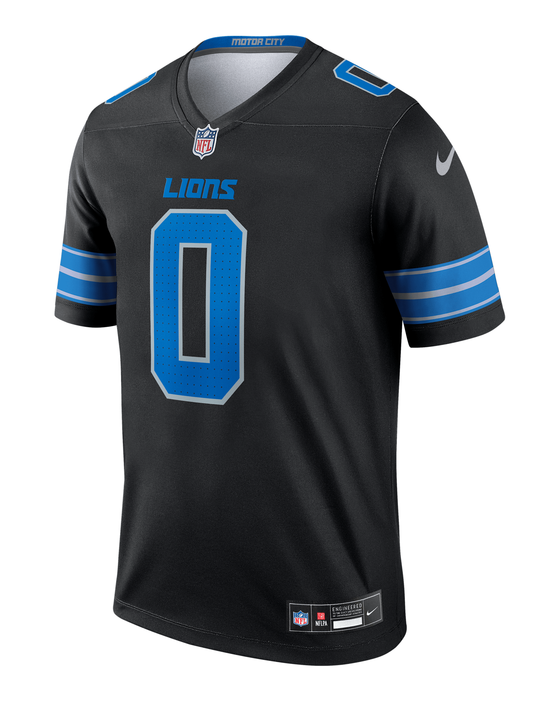 Jahmyr Gibbs Detroit Lions Men's Nike Dri-FIT NFL Legend Jersey - Black