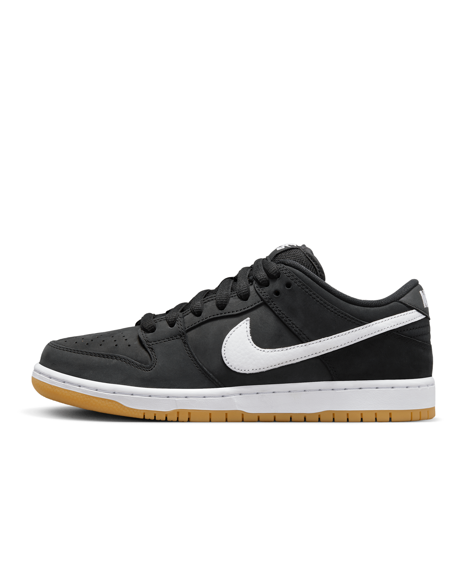 Tenis de skateboarding Nike SB Dunk Low Pro - Negro/Negro/Marrón claro goma/Blanco