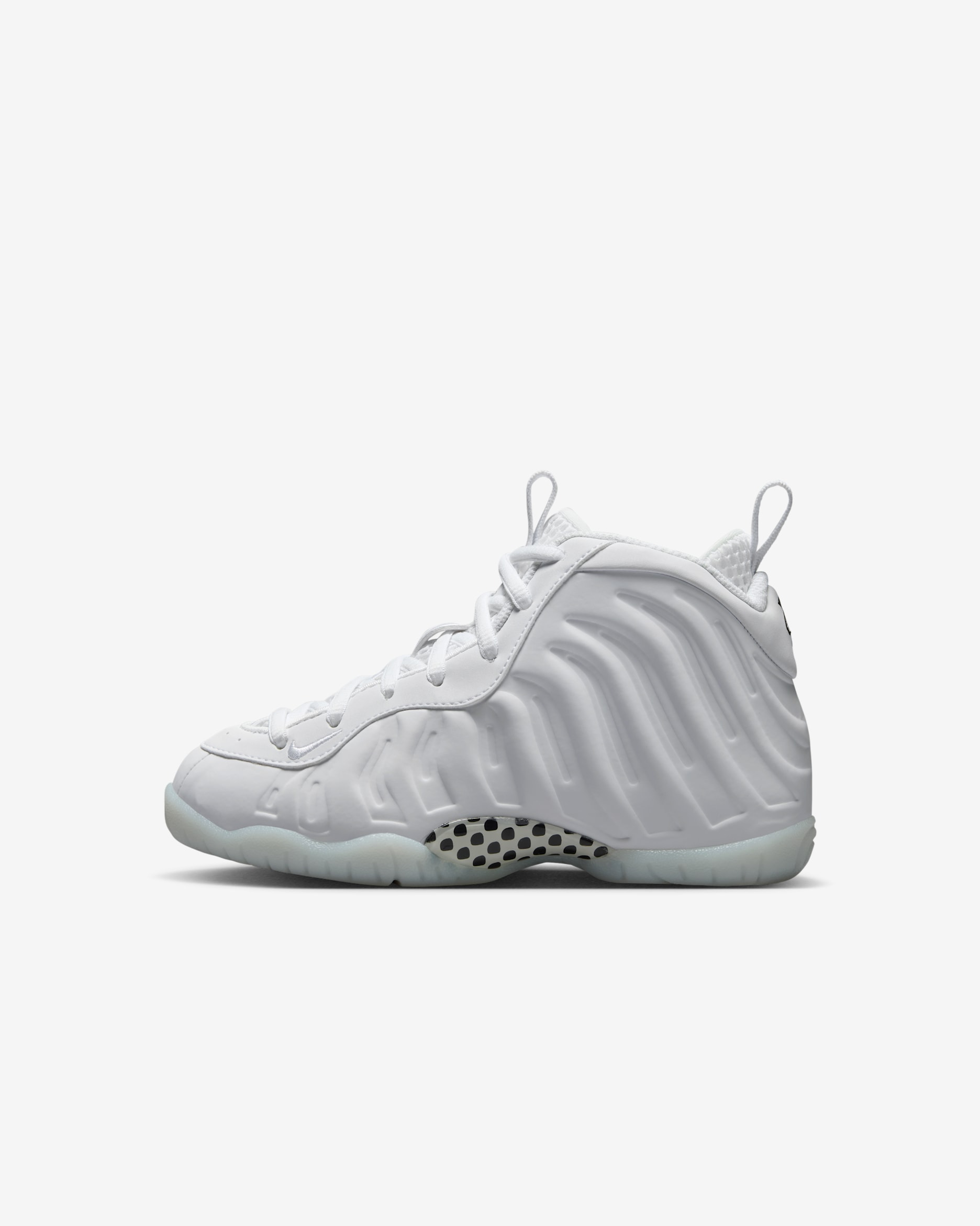 Nike Little Posite One Little Kids' Shoes - White/White/White