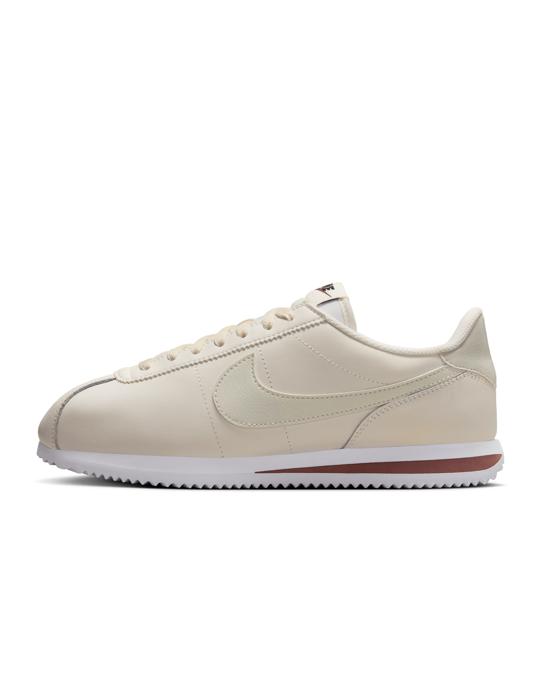 Nike Cortez Leather Women's Shoes - Phantom/White/Red Sepia/Light Bone