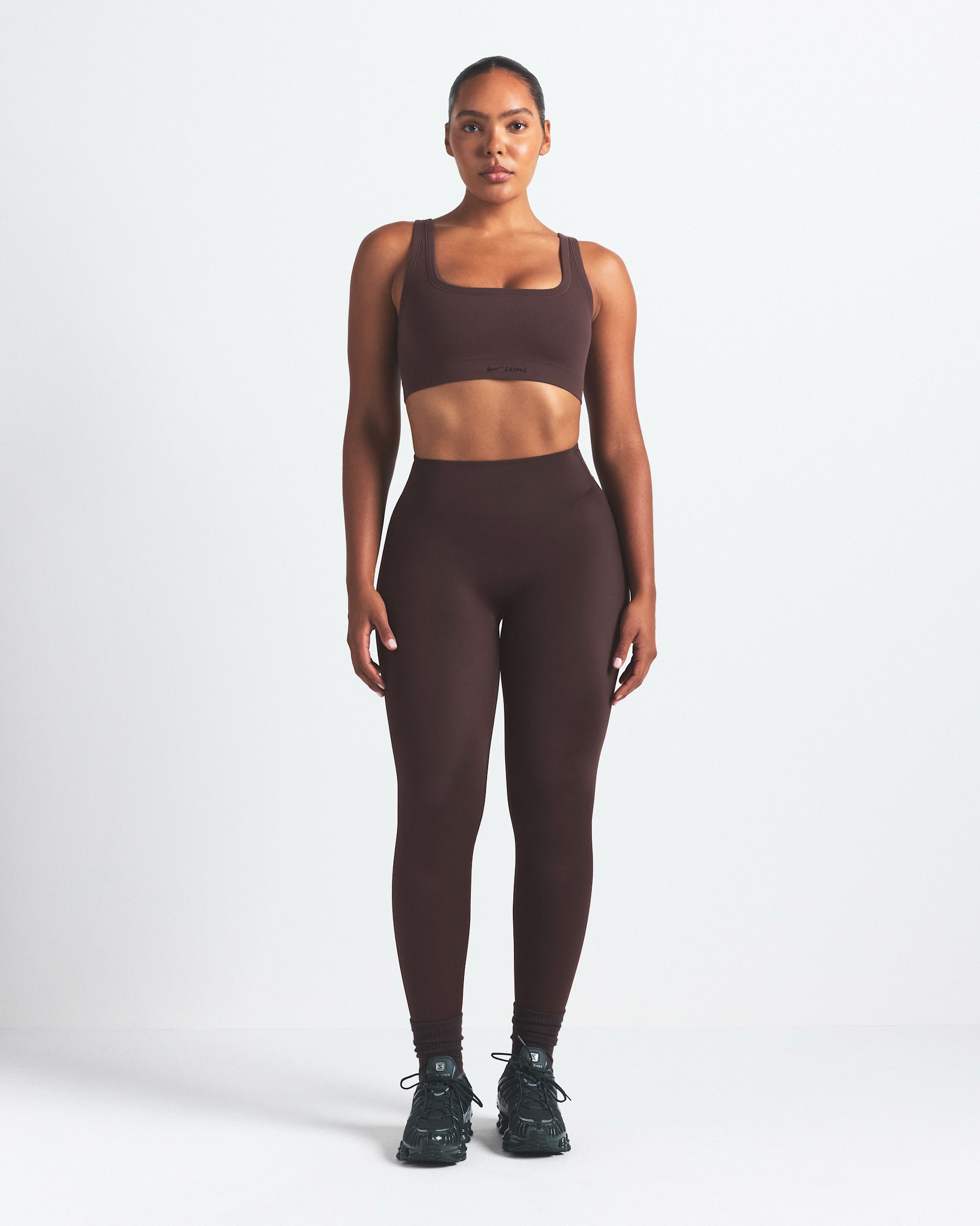 NikeSKIMS Vintage Seamless Women's Scoop Bra - NSKM PHOENIX