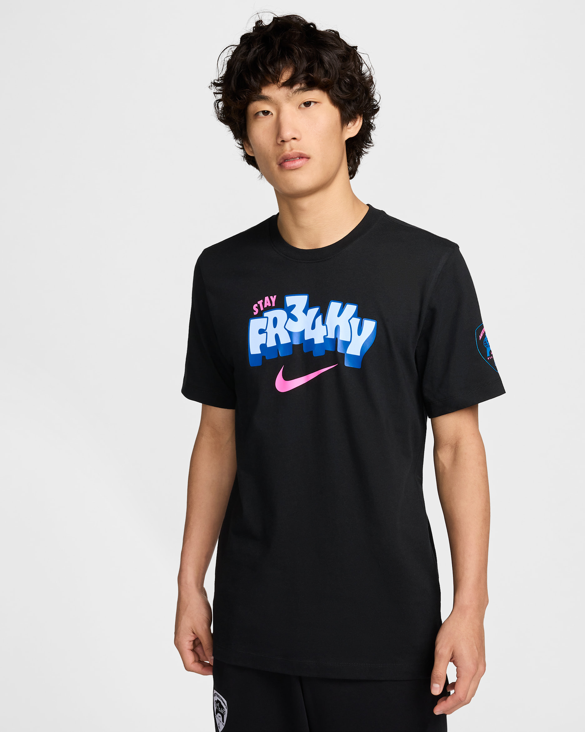 Giannis 男款籃球 T 恤 - 黑色